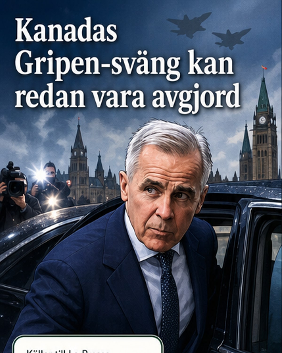 Kanada nära att bestämma sig för Gripen