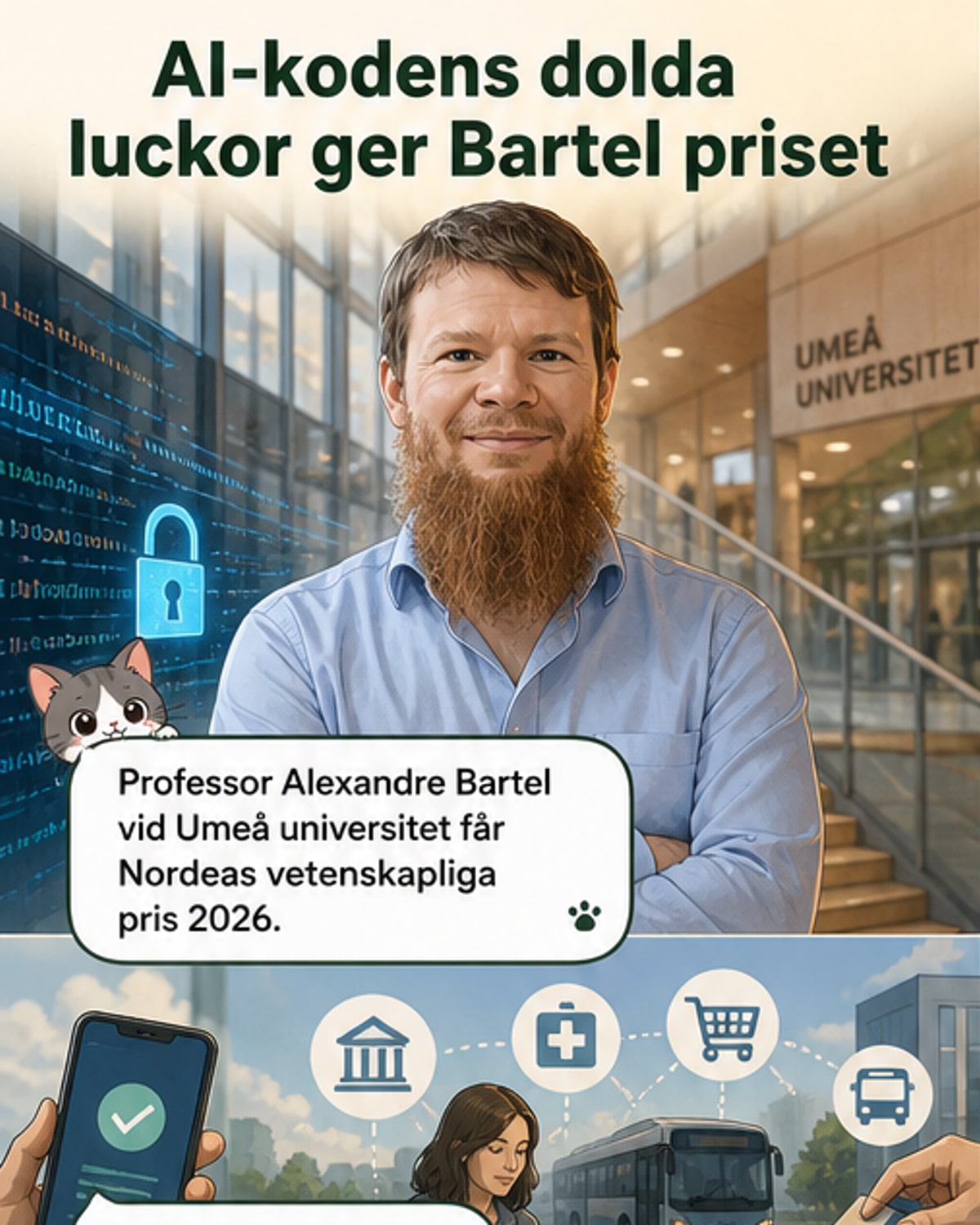 Forskare belönad för cybersäkerhet