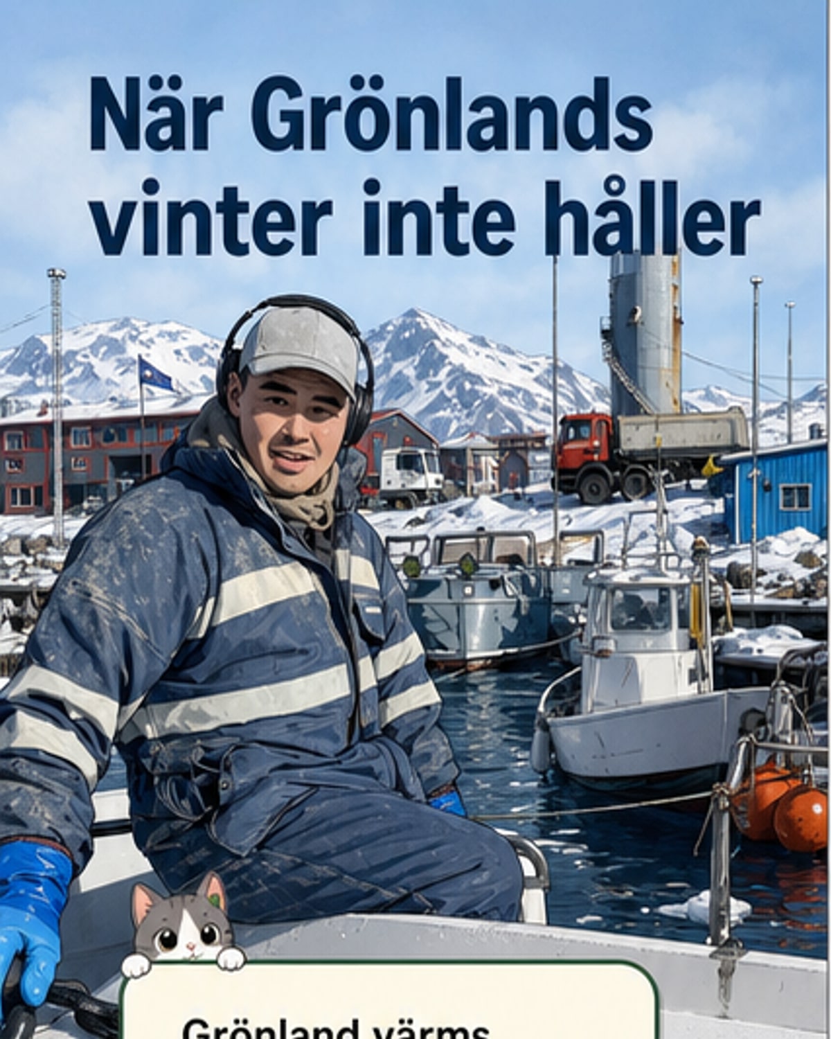 Grönland smälter – kämpar för att hinna med