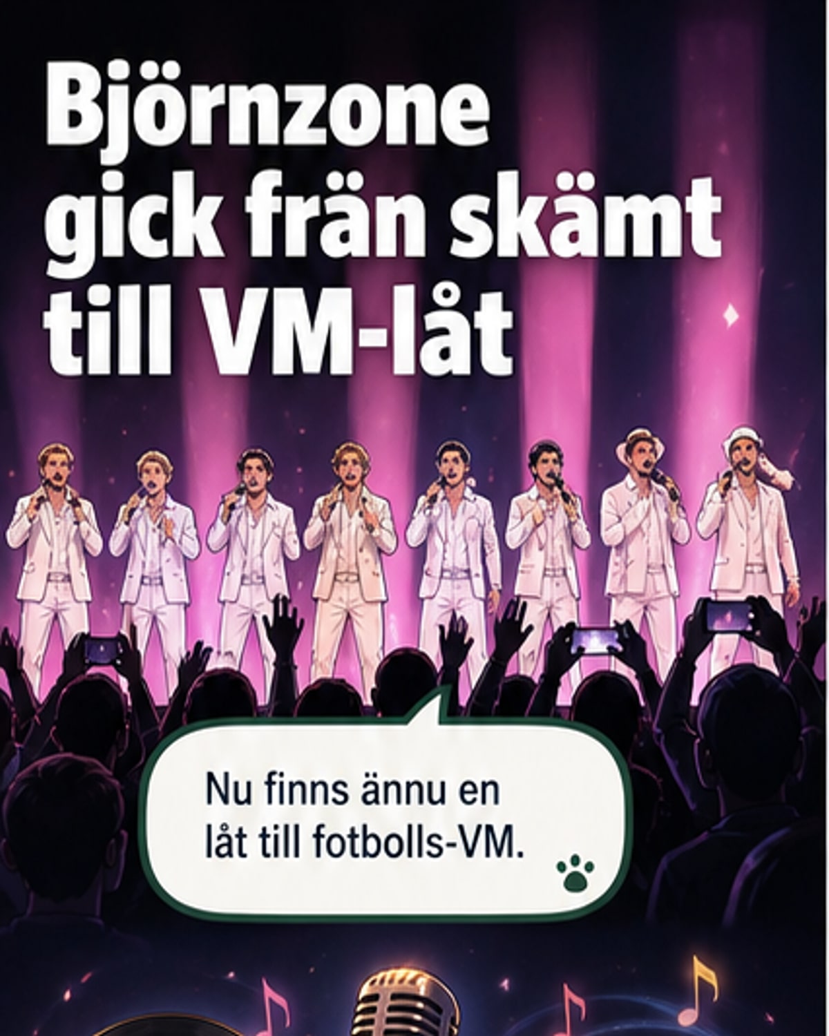 Björnzone släpper låt till VM