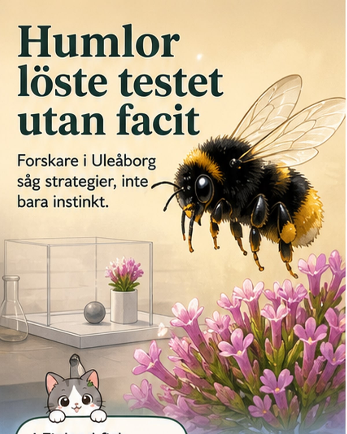 Humlor visar oväntad intelligens