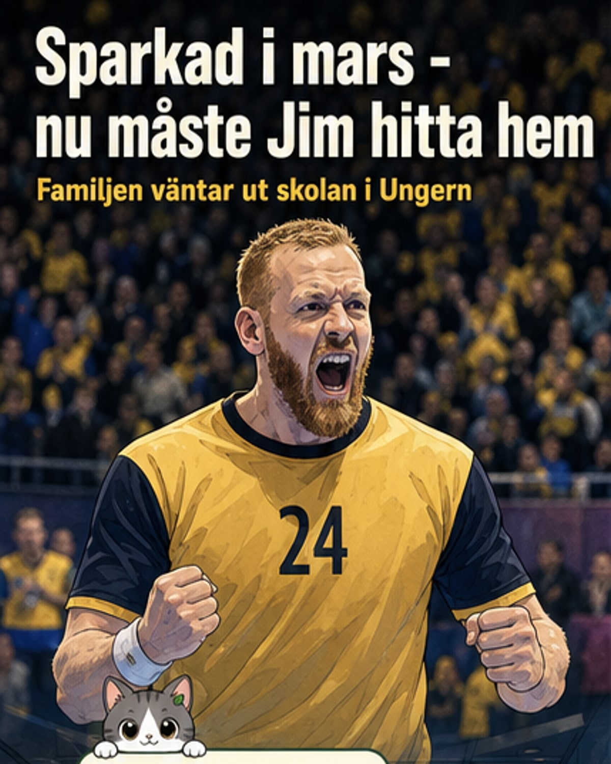 Jim flyttar hem – efter sparken i Ungern