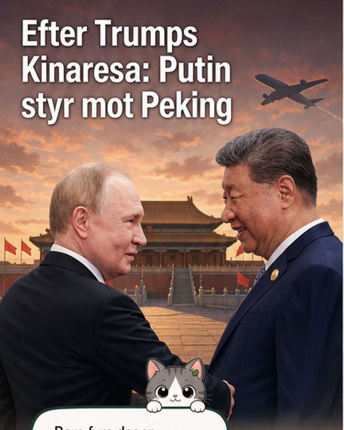 Xi och Putin stärker alliansen