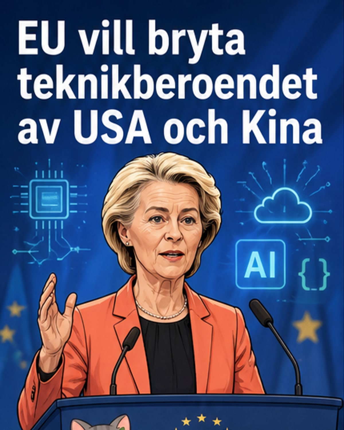 EU satsar på teknisk självständighet