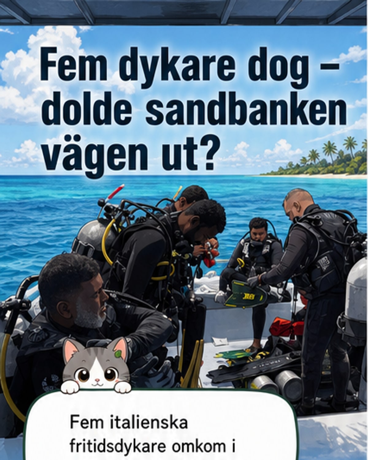 Fem dykare omkom i grottolycka