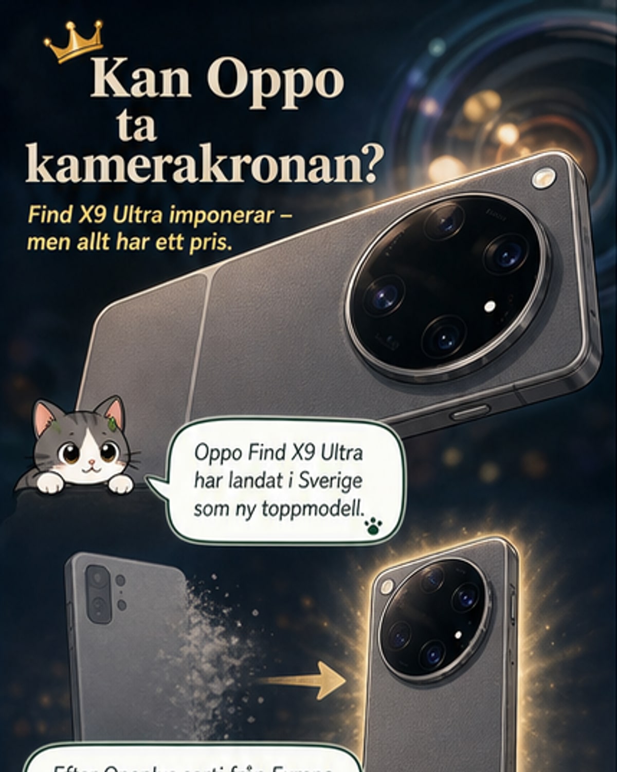 Oppo Find X9 Ultra – kameramobilen?