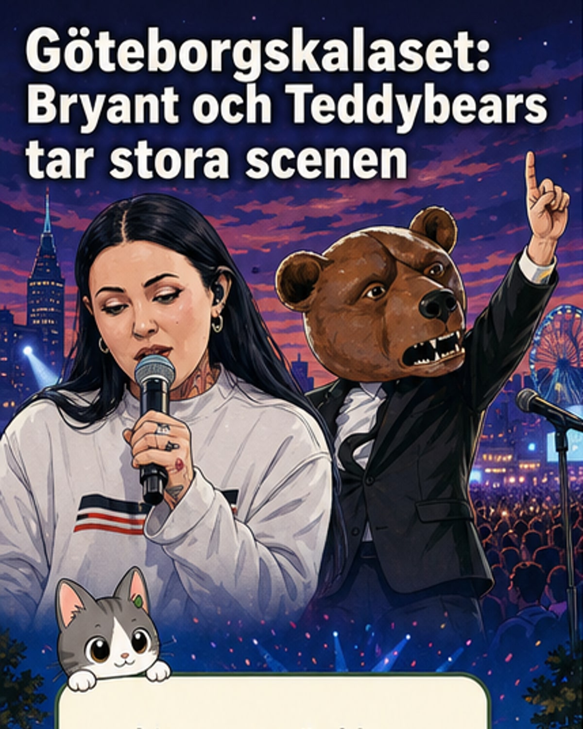 Line-upen för Göteborgskalaset klart