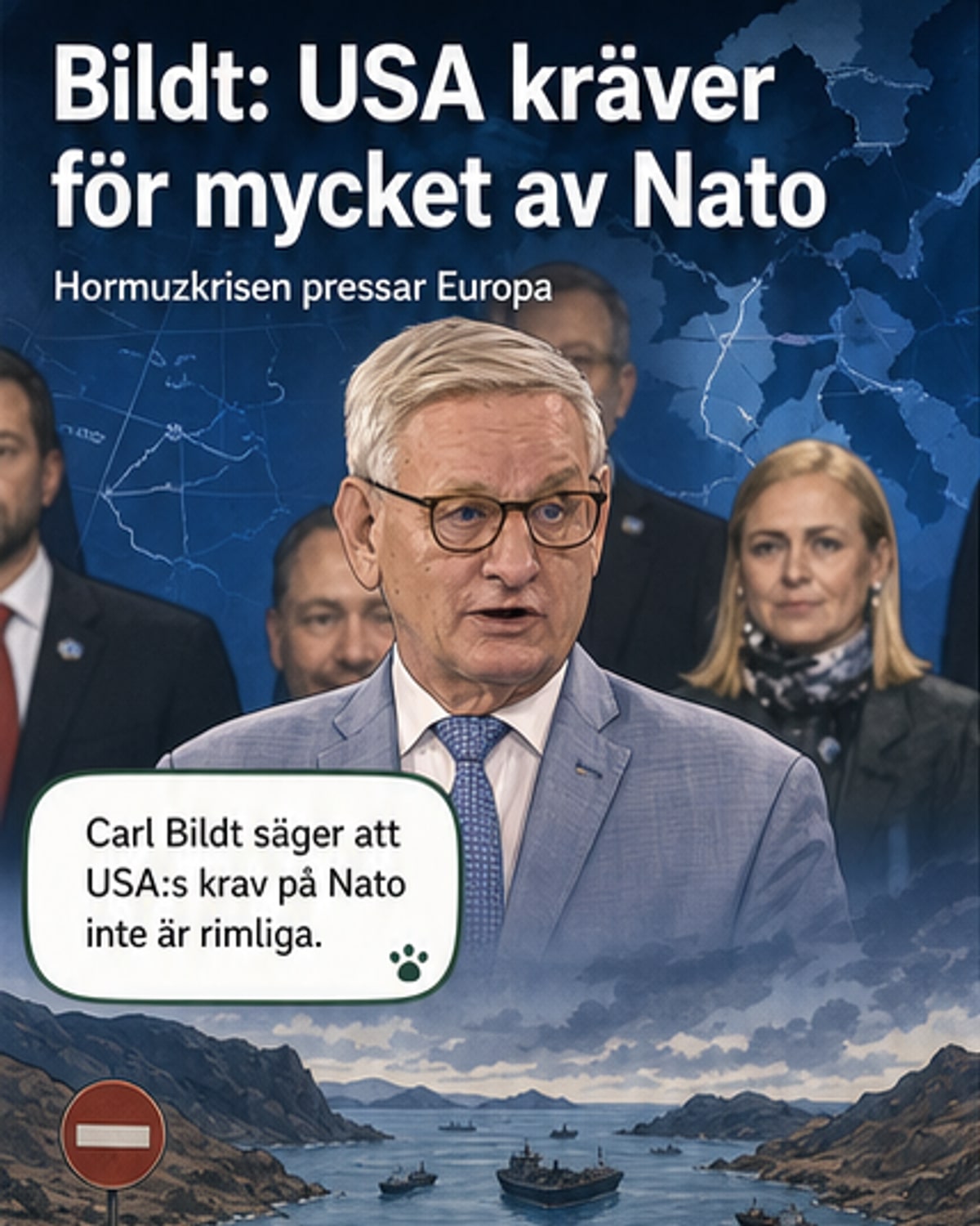 Spänningar kring Hormuzsundet intensifieras