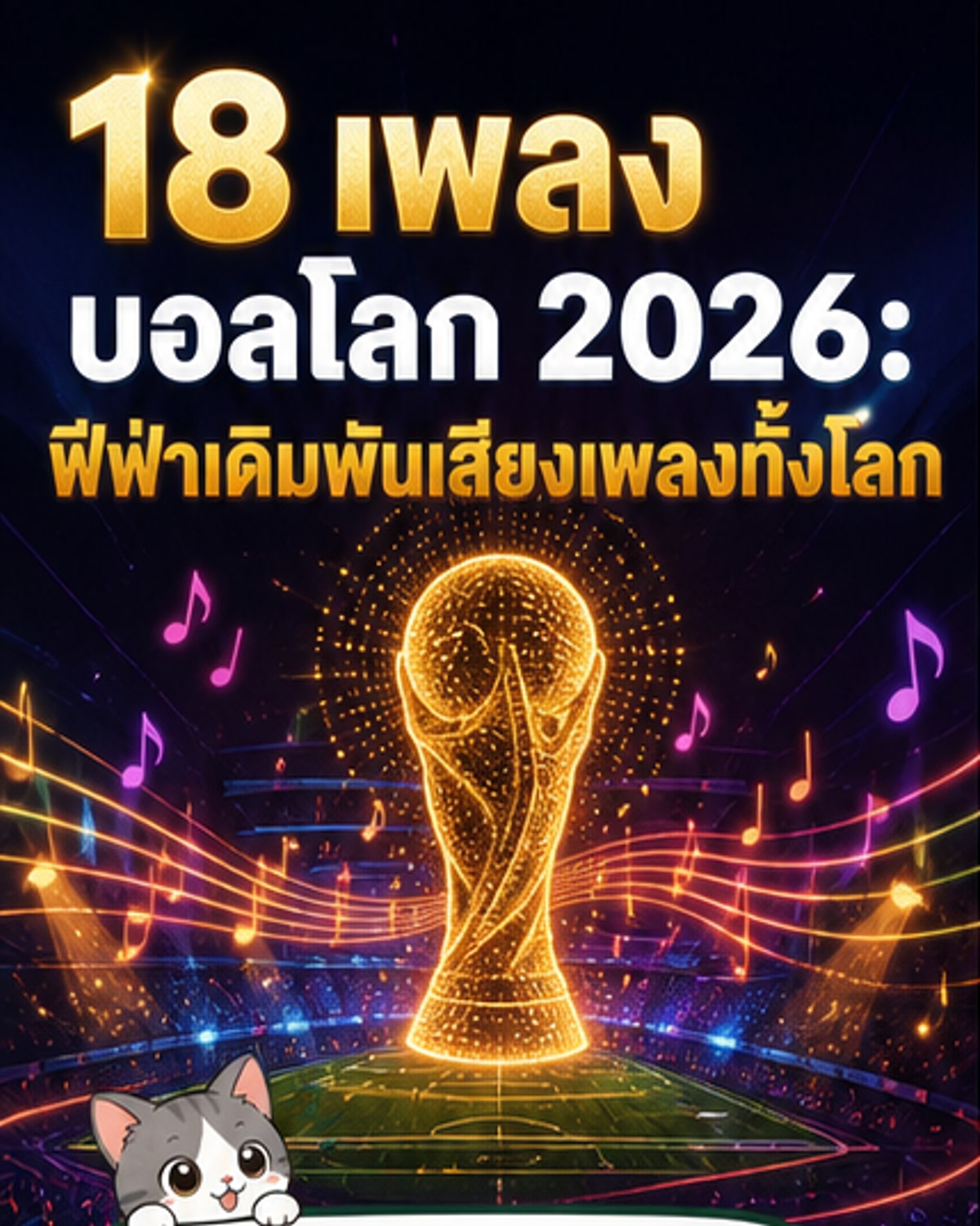 ฟีฟ่าเปิดตัวอัลบั้มเวิลด์คัพ 2026