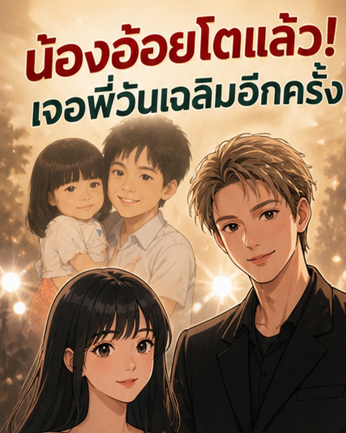 ภาพคู่ของน้องฮานะ และยอร์ช ยงศิลป์ ที่กลับมาเจอกันอีกครั้งในงานกาล่าภาพยนตร์ กฤษดา พาราไดซ์ หลังจากเคยร่วมแสดงในละคร 'ทองเนื้อเก้า'