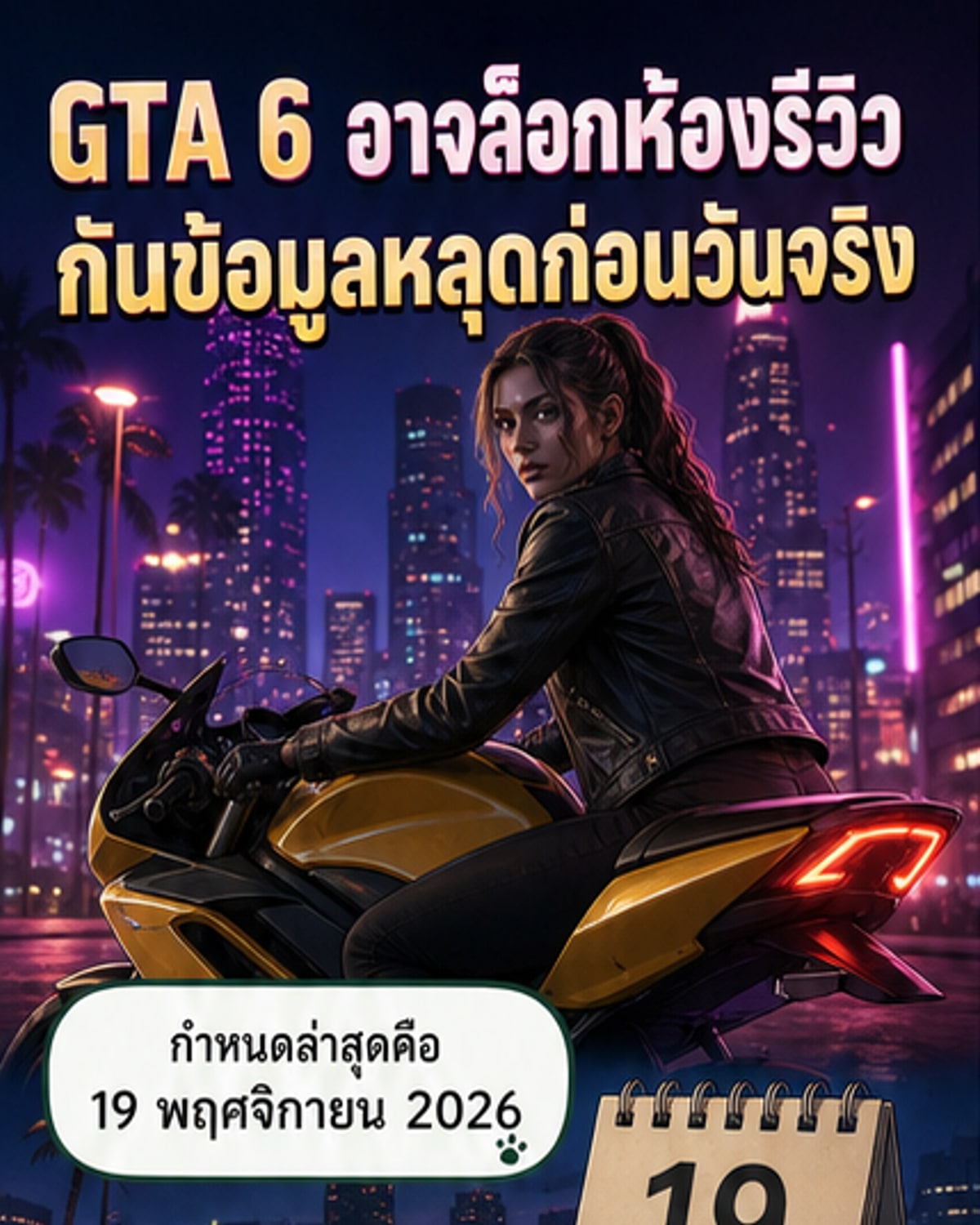 GTA 6 ปิดเข้มสื่อรีวิว