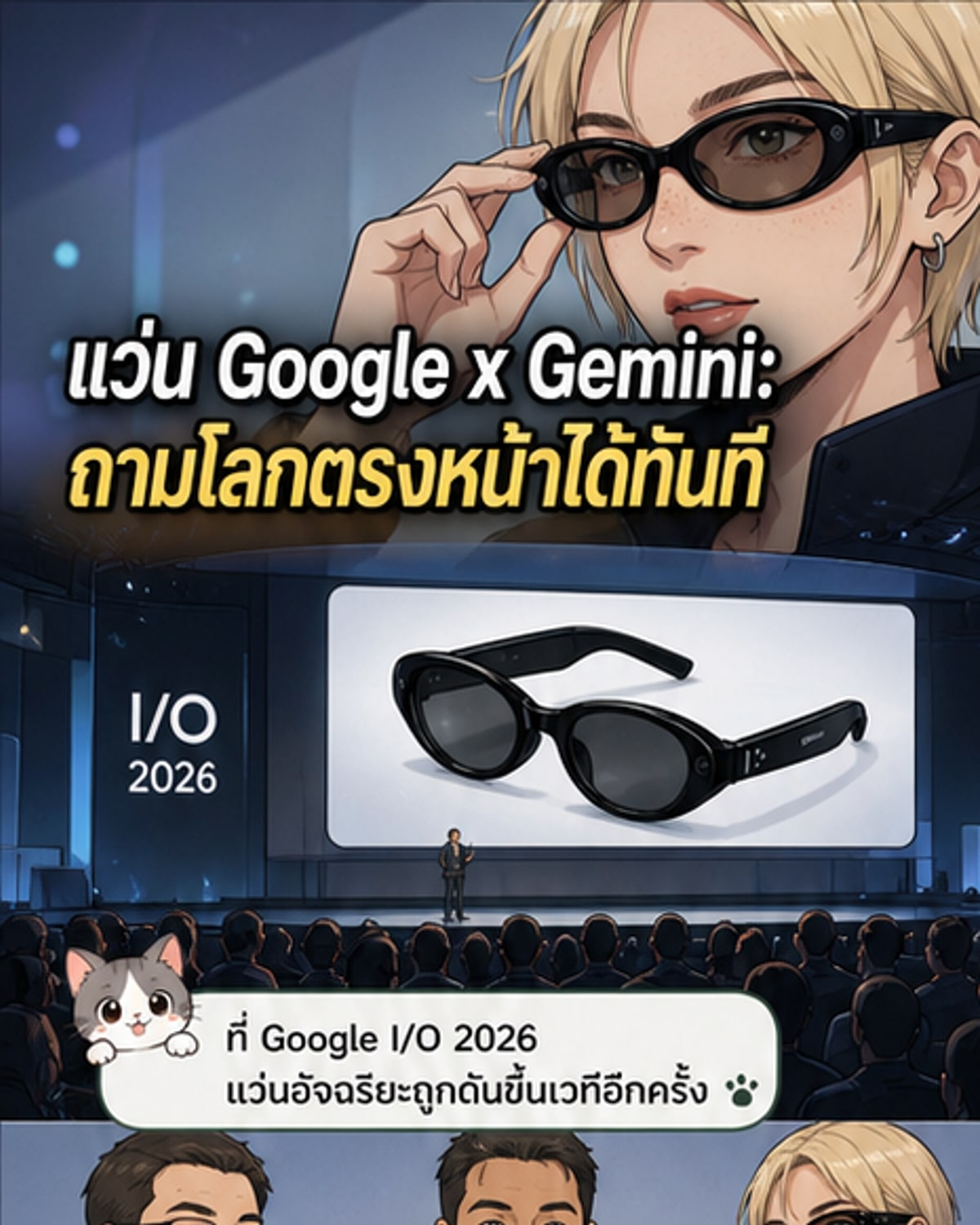Google เปิดตัวแว่นอัจฉริยะใหม่ 2 รุ่น