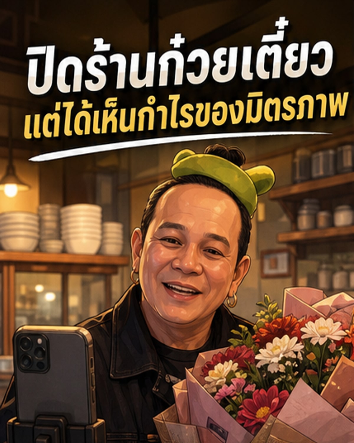 เสนาหอยเผยมิตรภาพกับวิลลี่