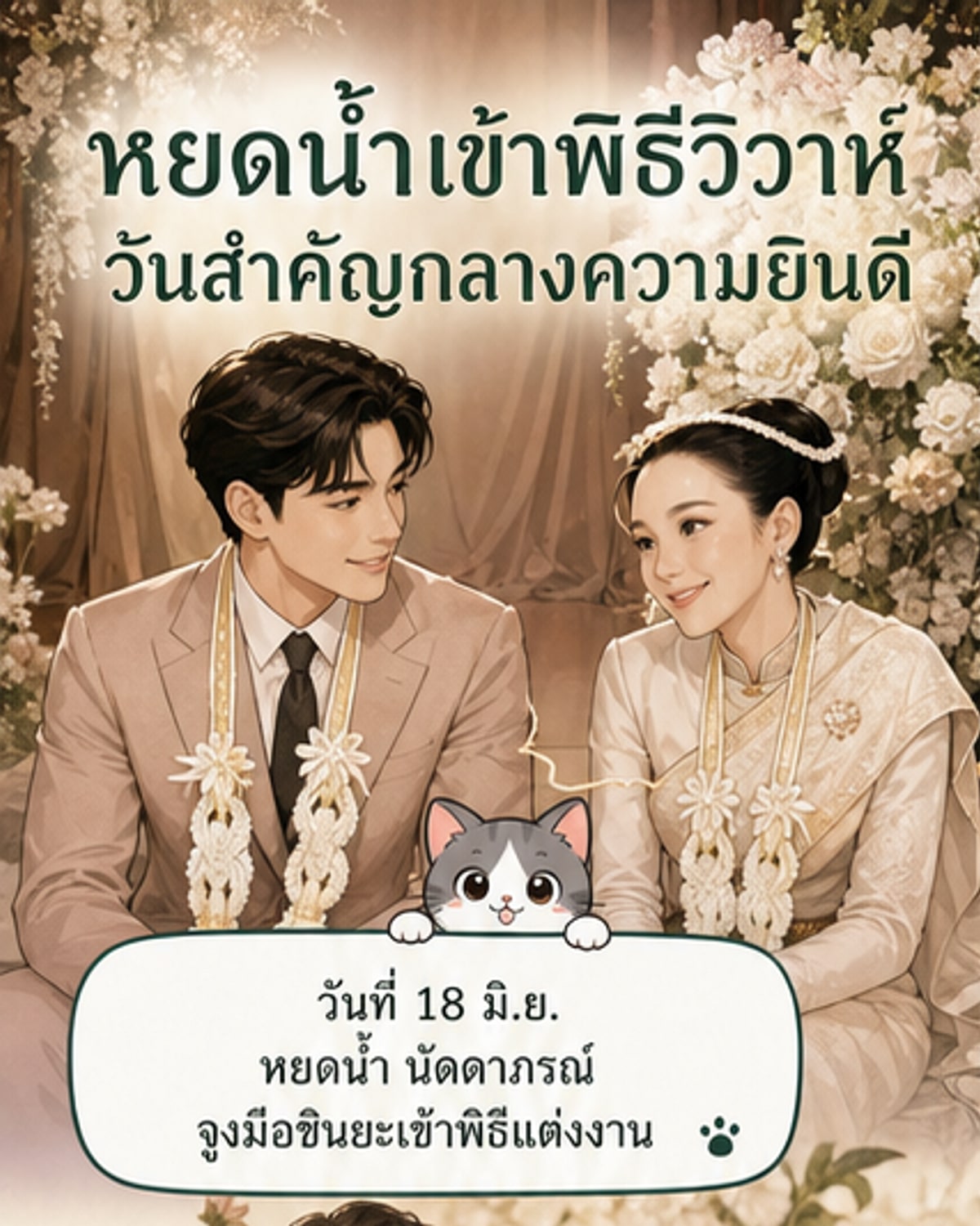 ลูกสาวปู อนุวัฒน์ แต่งงานแล้ว