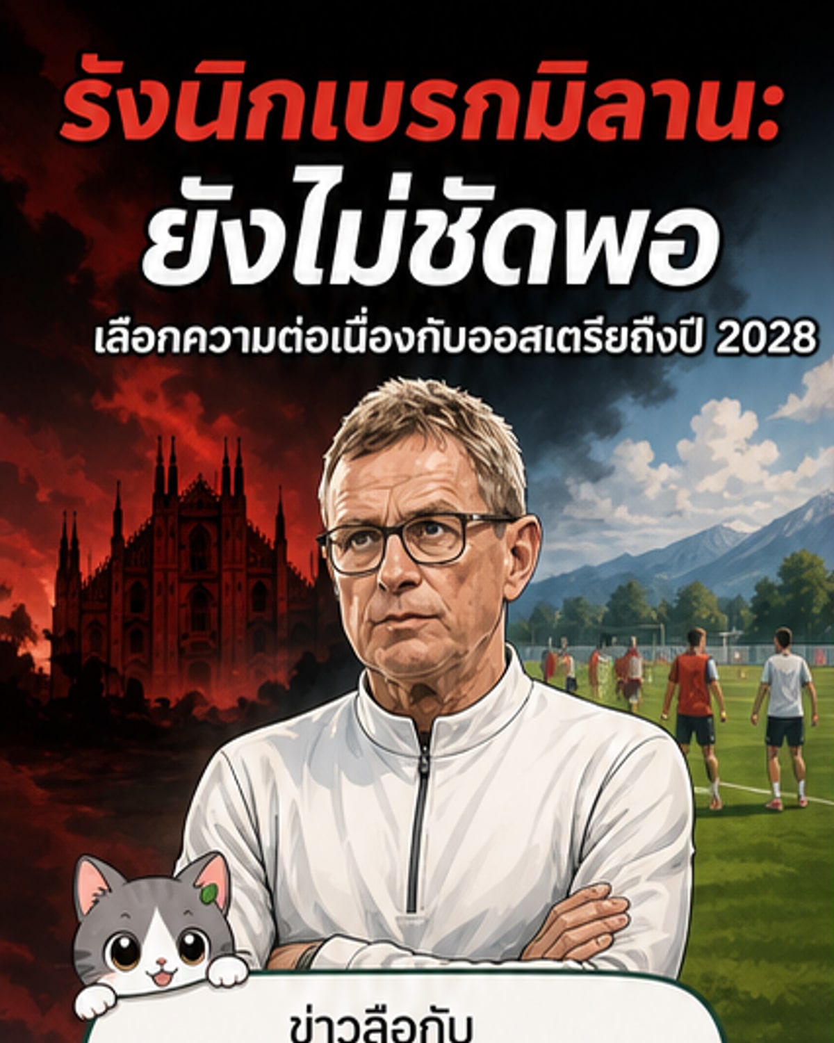 ราล์ฟ รังนิก ยืนยันอยู่กับทีมชาติออสเตรียต่อไป หลังปฏิเสธข้อเสนอจากเอซี มิลาน