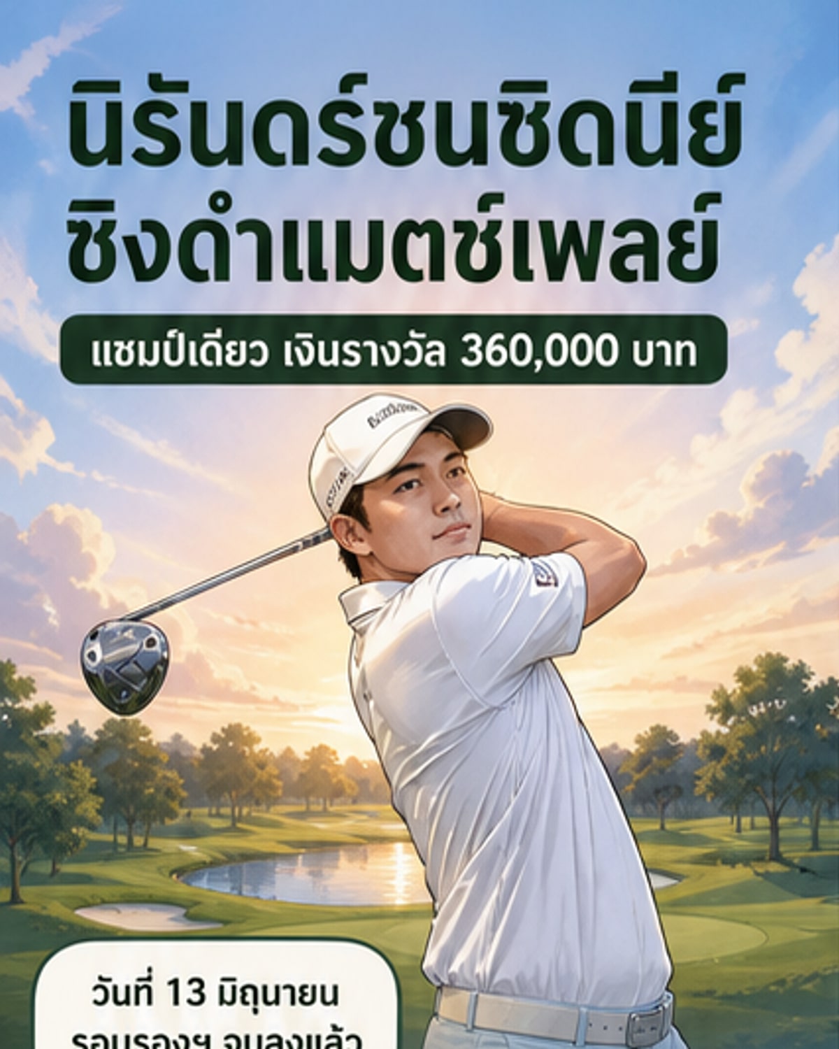 ดวลเดือด! นิรันดร์ ดวล ซิดนีย์ ชิงแชมป์แมทช์เพลย์