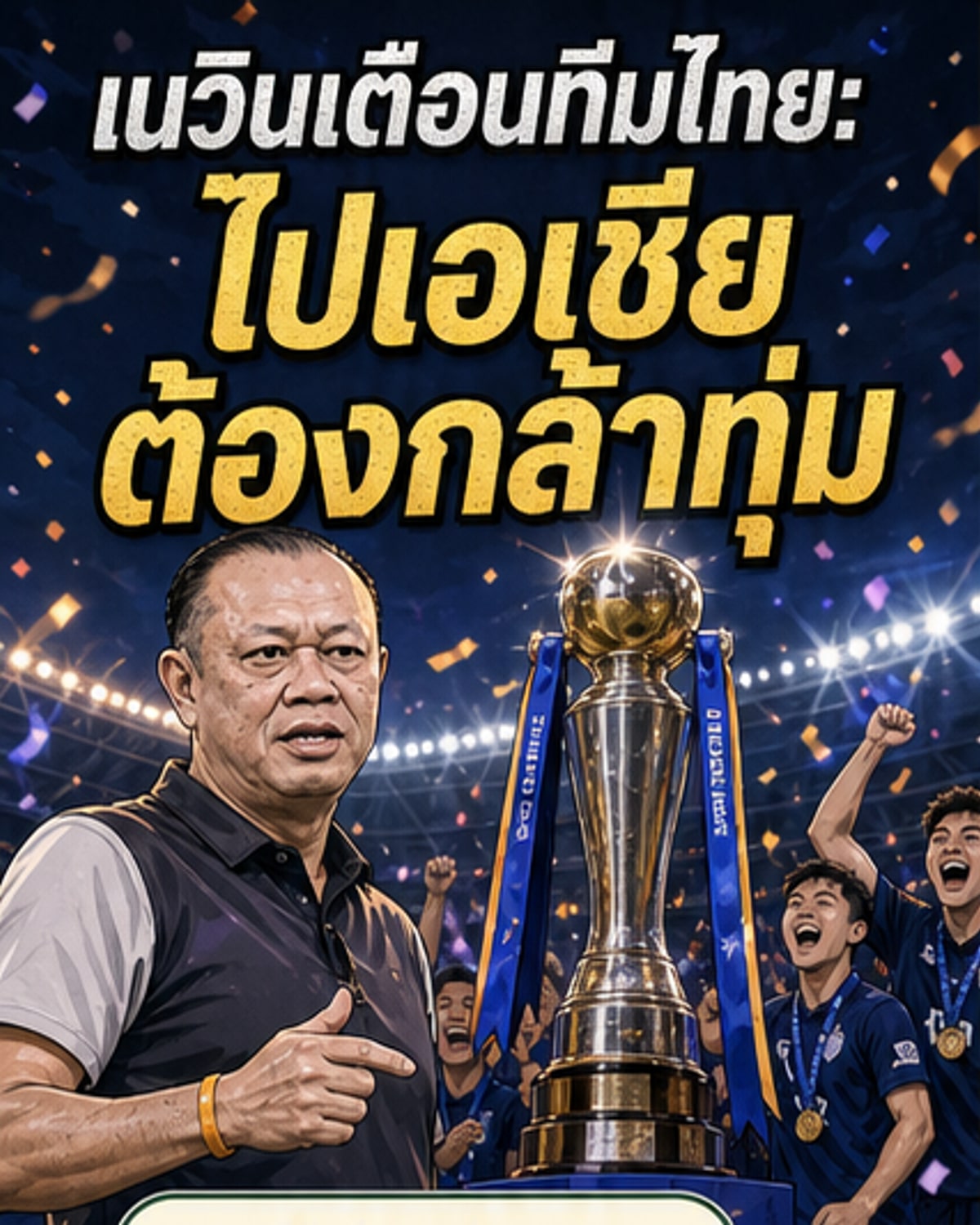 เนวินเตือนทีมไทยลีก ก่อนลุยเอเชีย