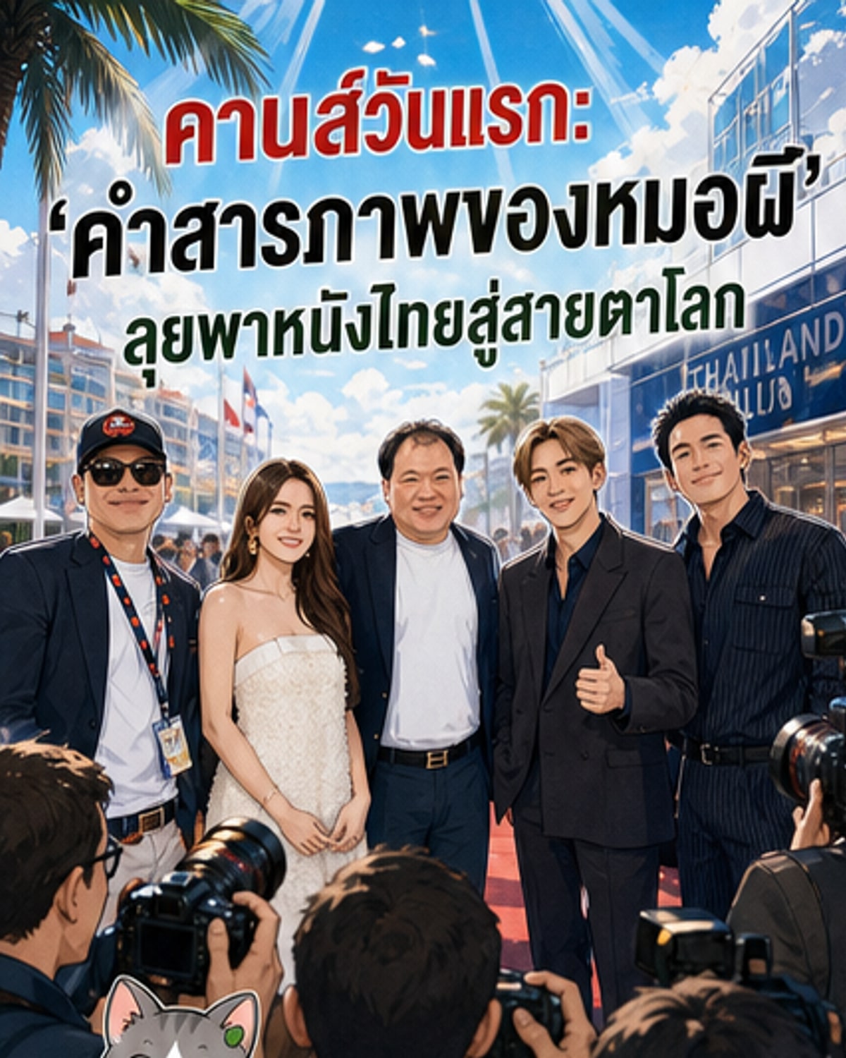 ทีมหนังไทยบุกคานส์ 2026