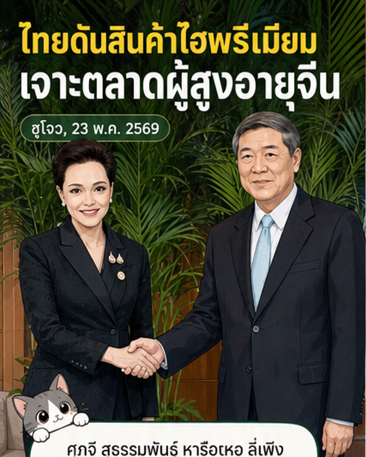 ไทยลุยสินค้าพรีเมียมเจาะตลาดจีน