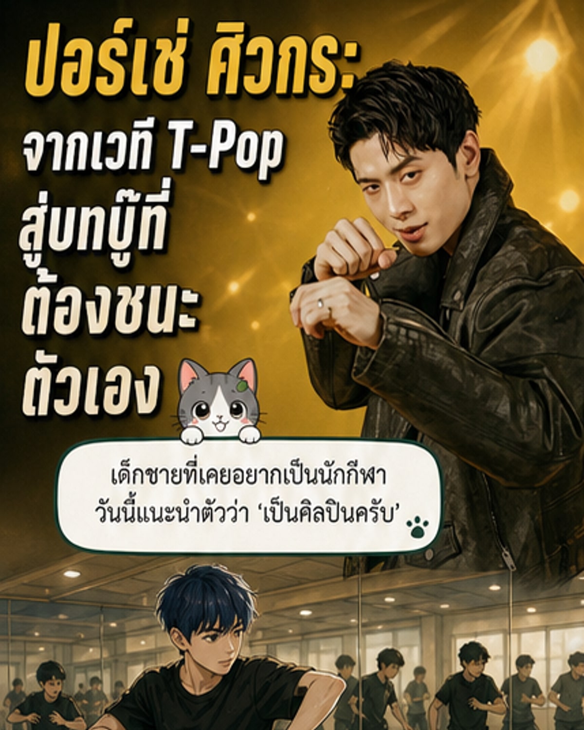 ปอร์เช่ ศิวกร กับบทนักฆ่าที่ท้าทายที่สุด
