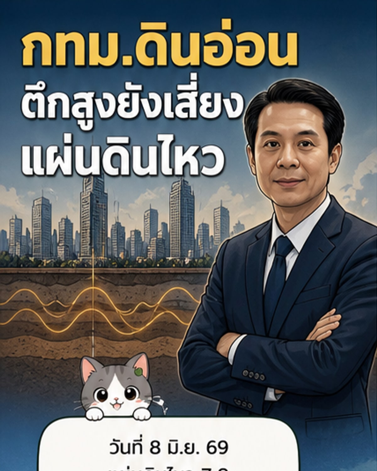 กทม.ยังไม่ปลอดภัยจากแผ่นดินไหว