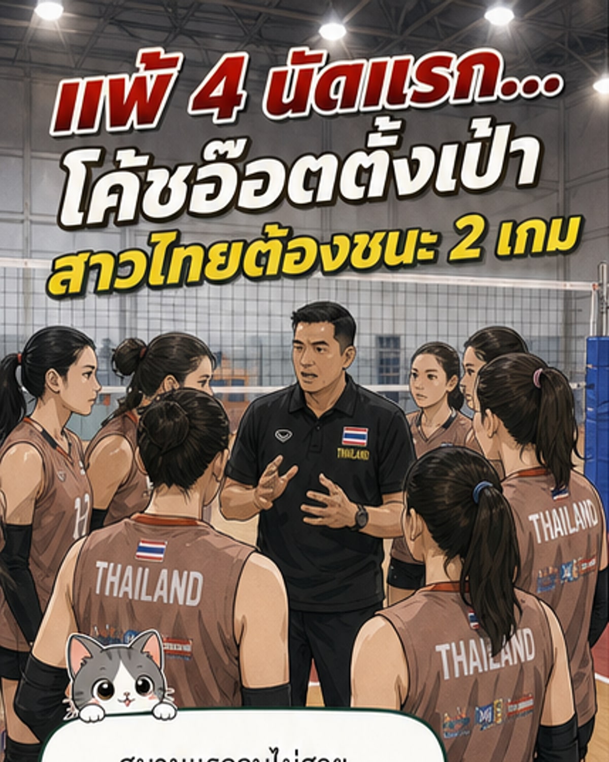 โค้ชอ๊อตตั้งเป้าคว้า 2 ชัยชนะในสนาม 2