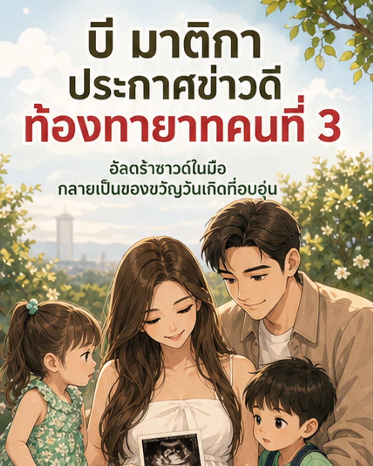 บี มาติกา ท้องลูกคนที่ 3
