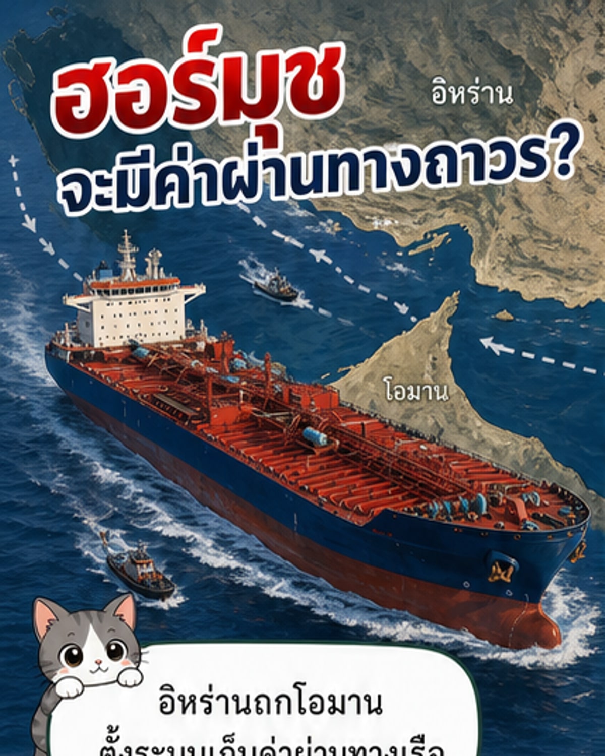 อิหร่าน-โอมานคุยตั้งด่านถาวรที่ฮอร์มุซ