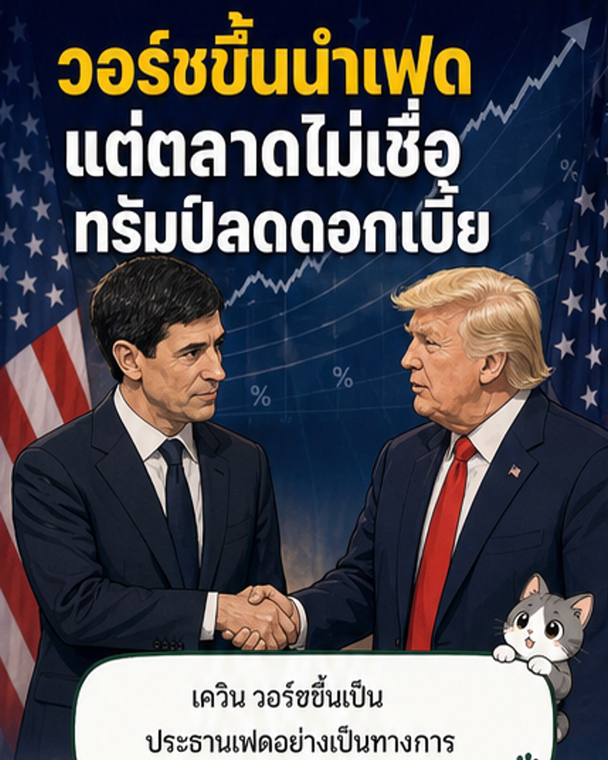 ประธานเฟดคนใหม่ vs คำสั่งทรัมป์