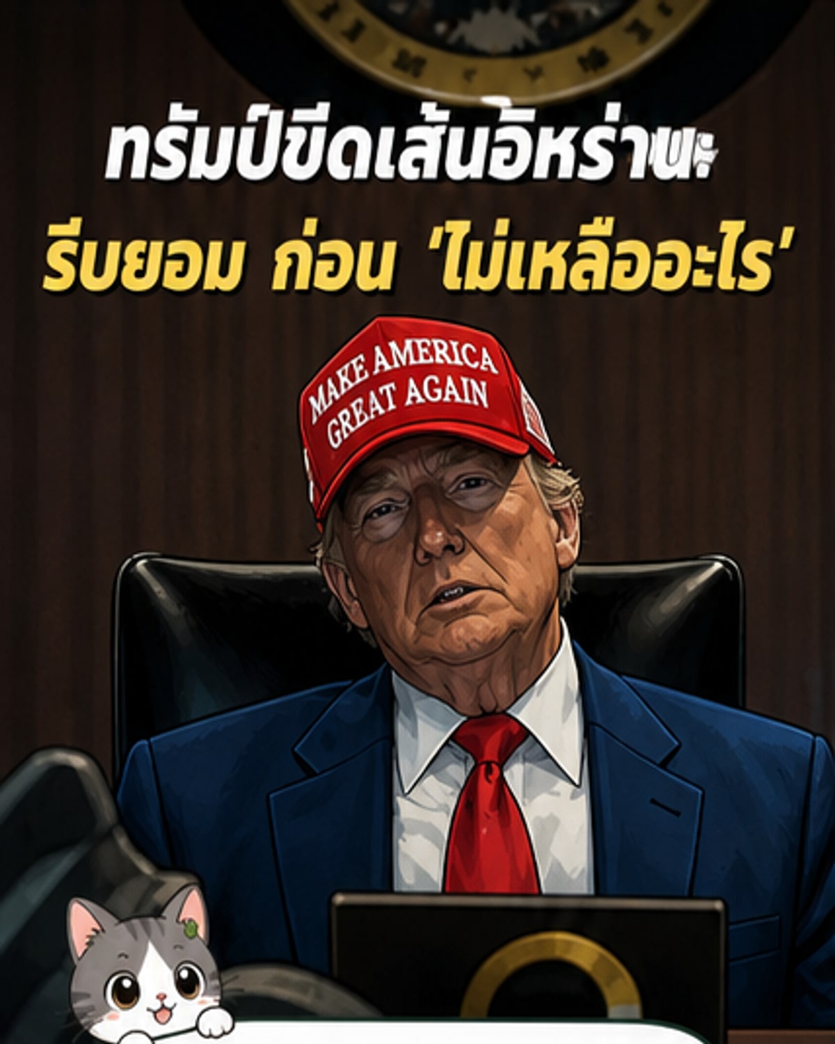 ทรัมป์ขู่อิหร่าน 'เวลาเหลือน้อยแล้ว'