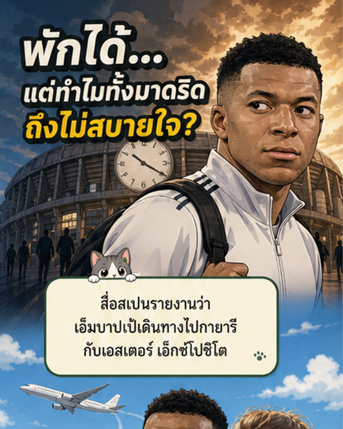เอ็มบาปเป้กับช่วงเวลาที่ละเอียดอ่อน