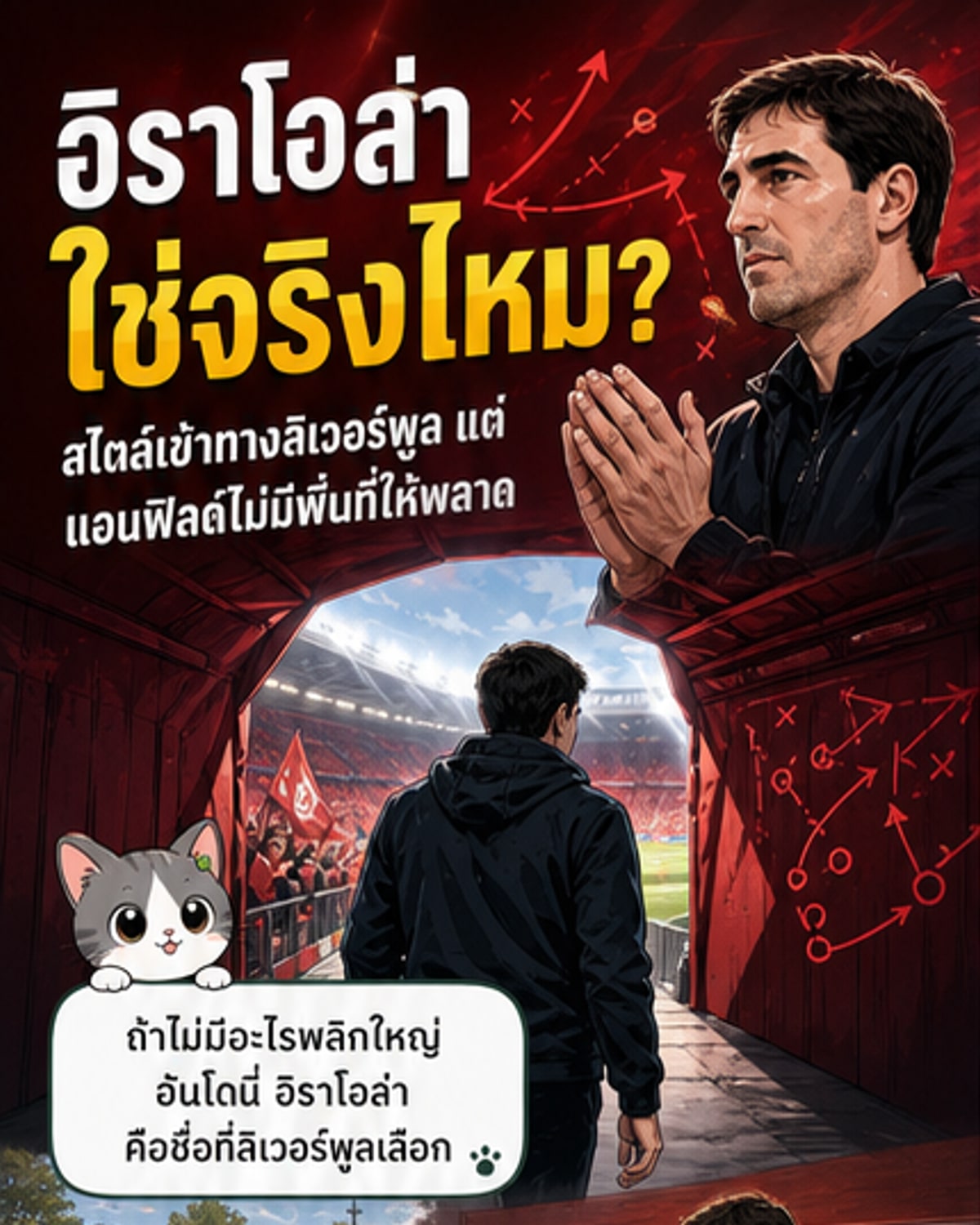 ลิเวอร์พูลเลือกอิราโอล่า ทำไมต้องเสี่ยงกับกุนซือใหม่?