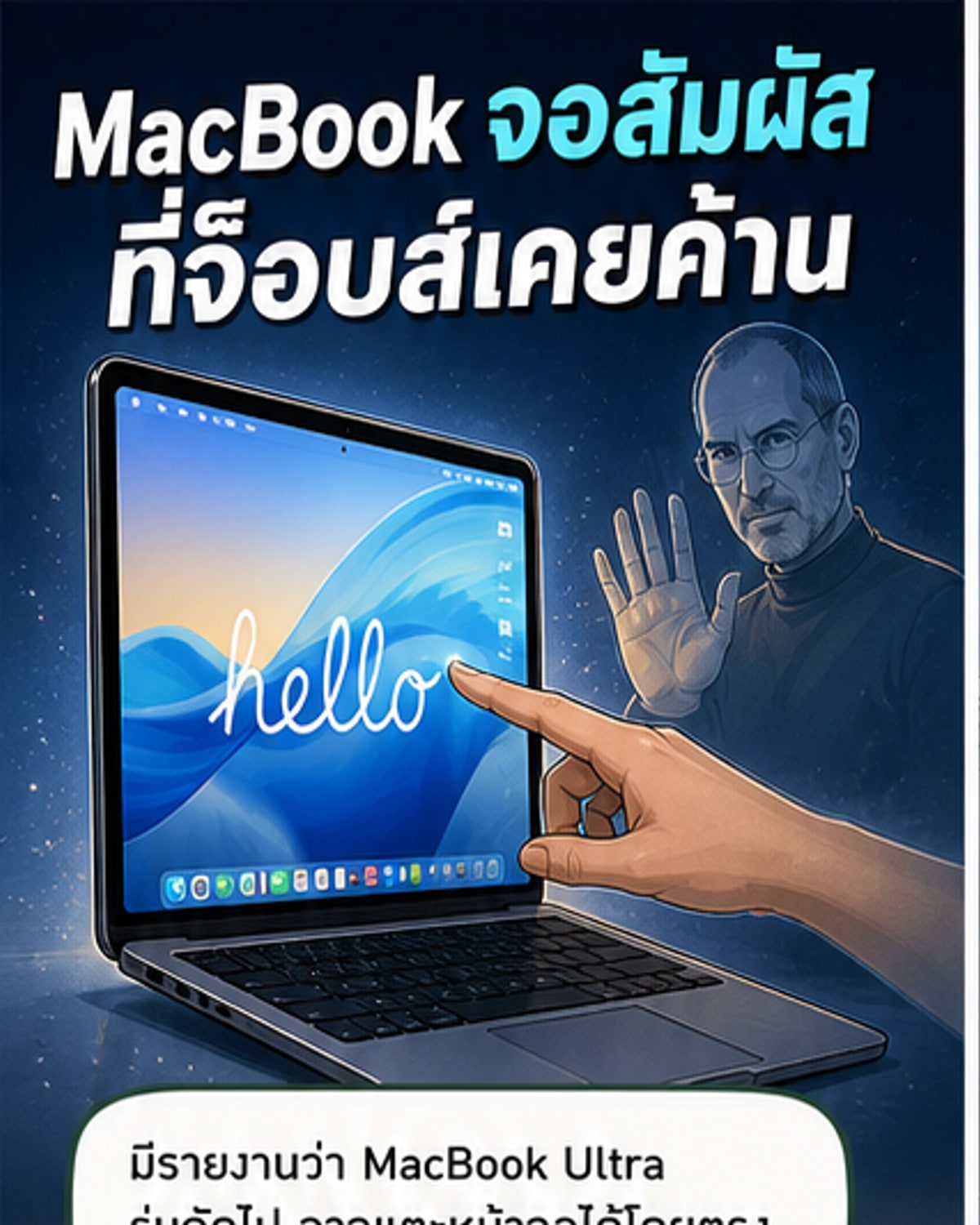แมคบุ๊กที่จอสัมผัสได้