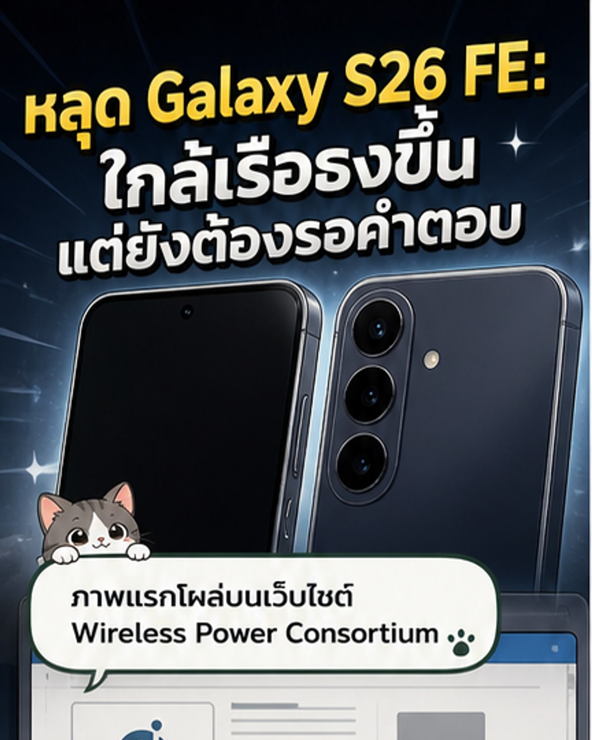เปิดสเปกแรก Galaxy S26 FE