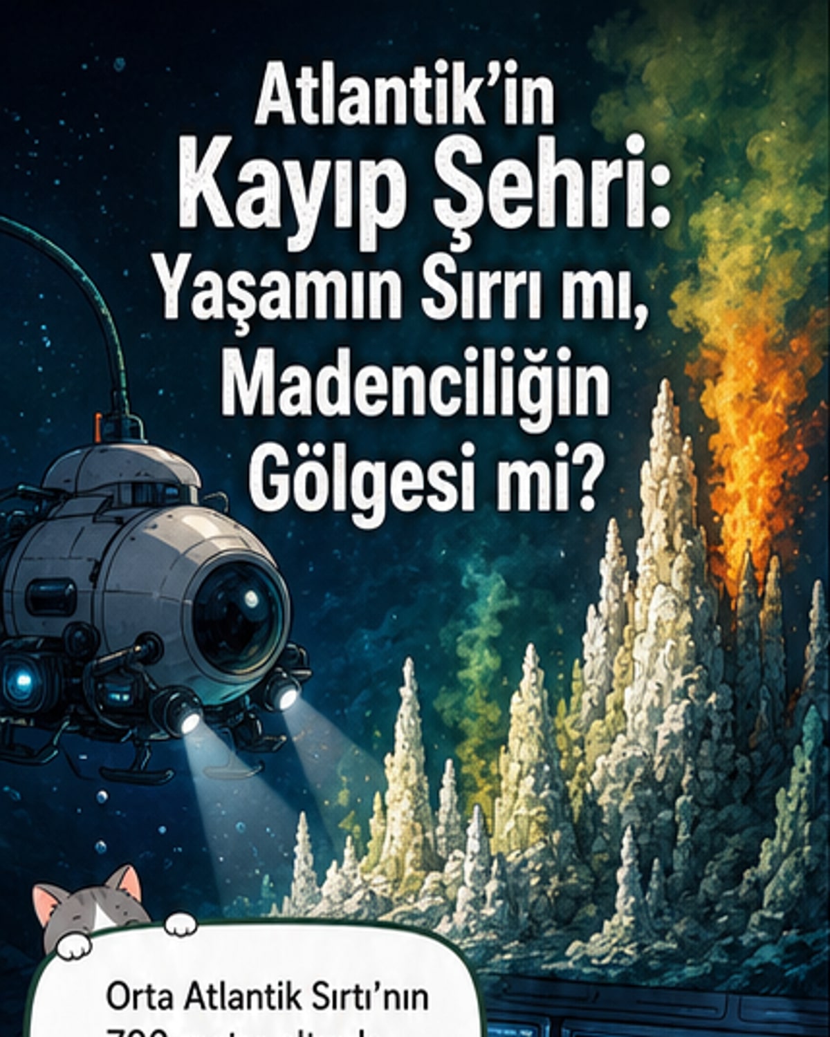 Okyanus dibinde 'kayıp şehir' bulundu