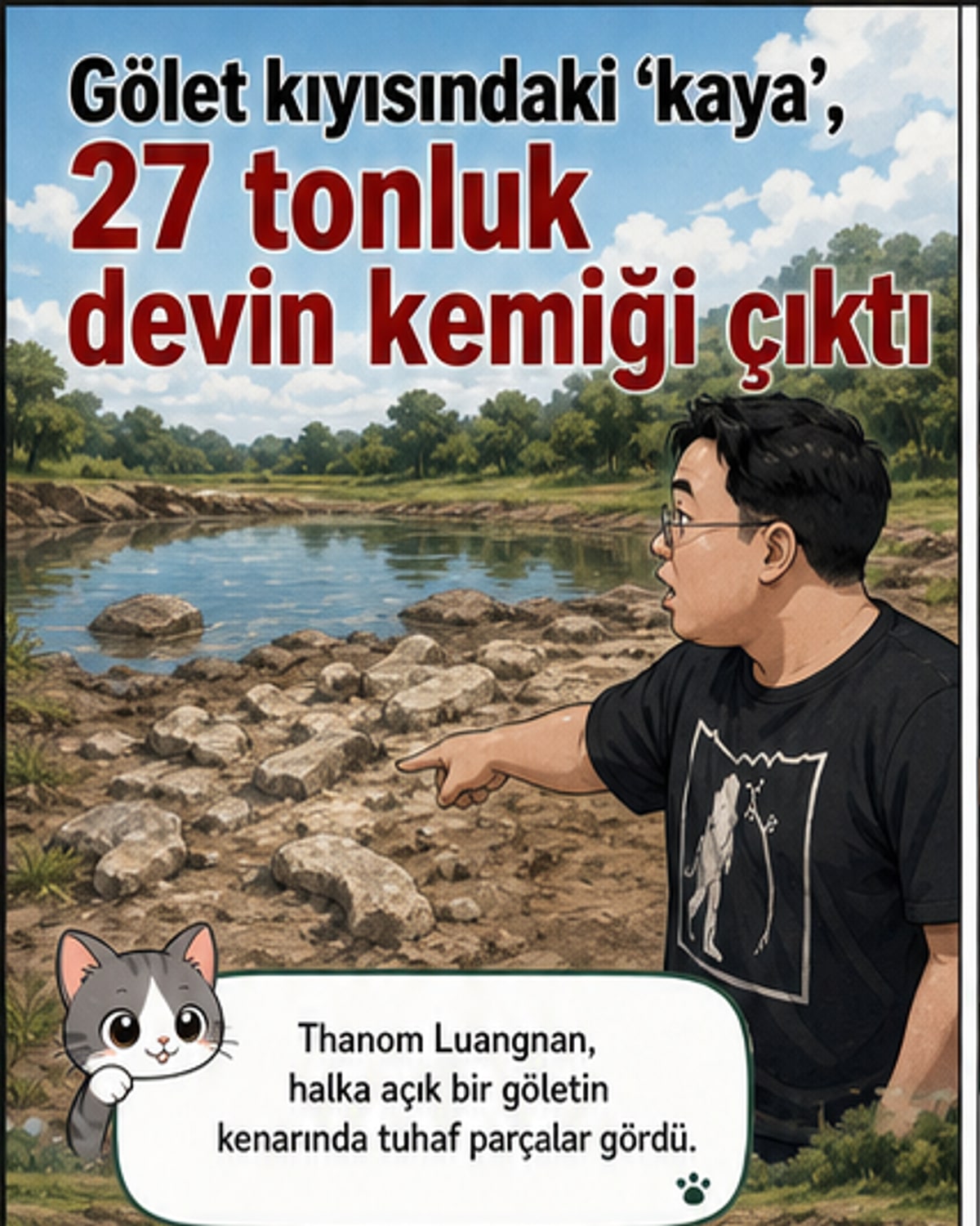 120 milyon yıllık dev dinozor keşfedildi