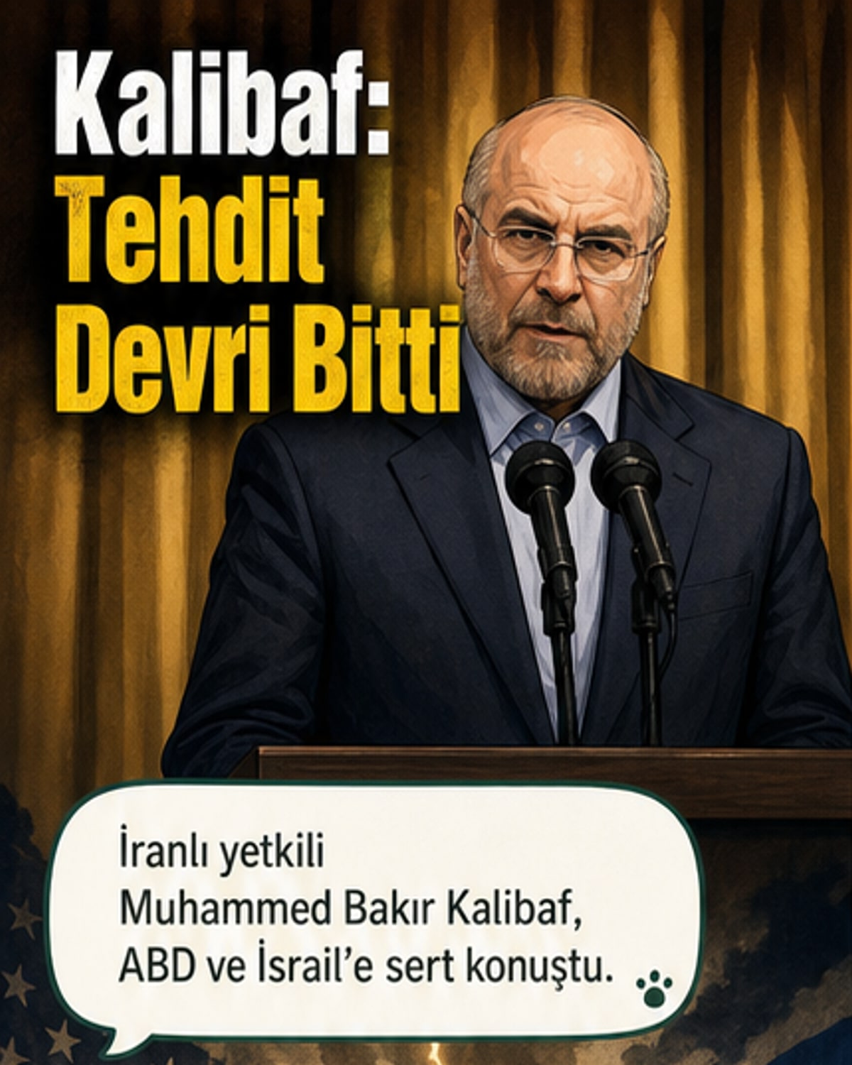 İran: Artık tehditlerle oynanmaz