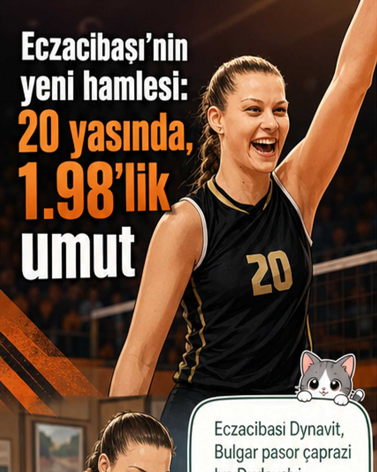 Eczacıbaşı, 20'lik Bulgar pasörle güçlendi