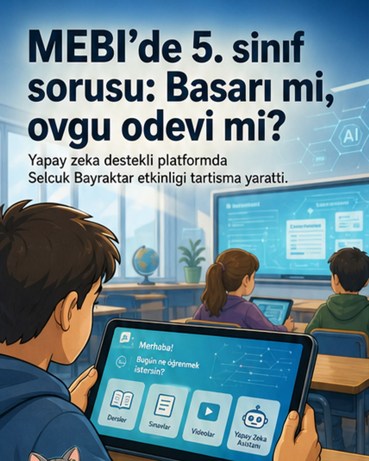 MEBİ'de Selçuk Bayraktar örneği