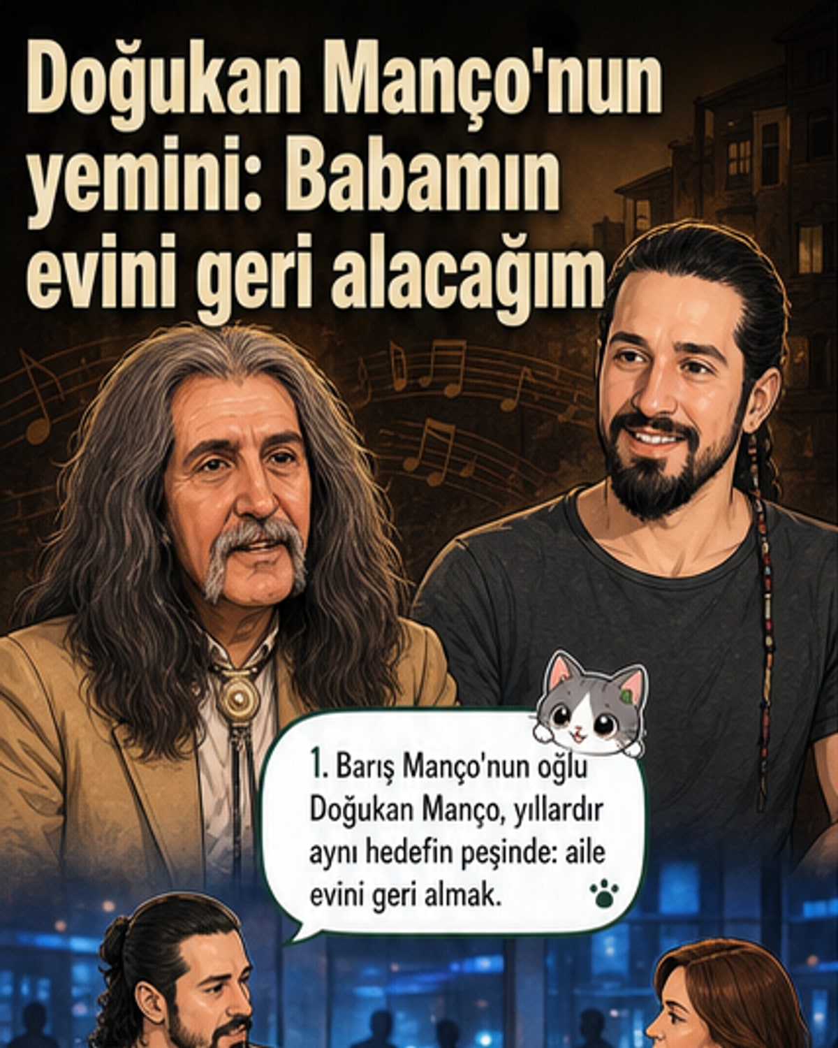 Doğukan Manço, babasının evini geri almak için savaş veriyor