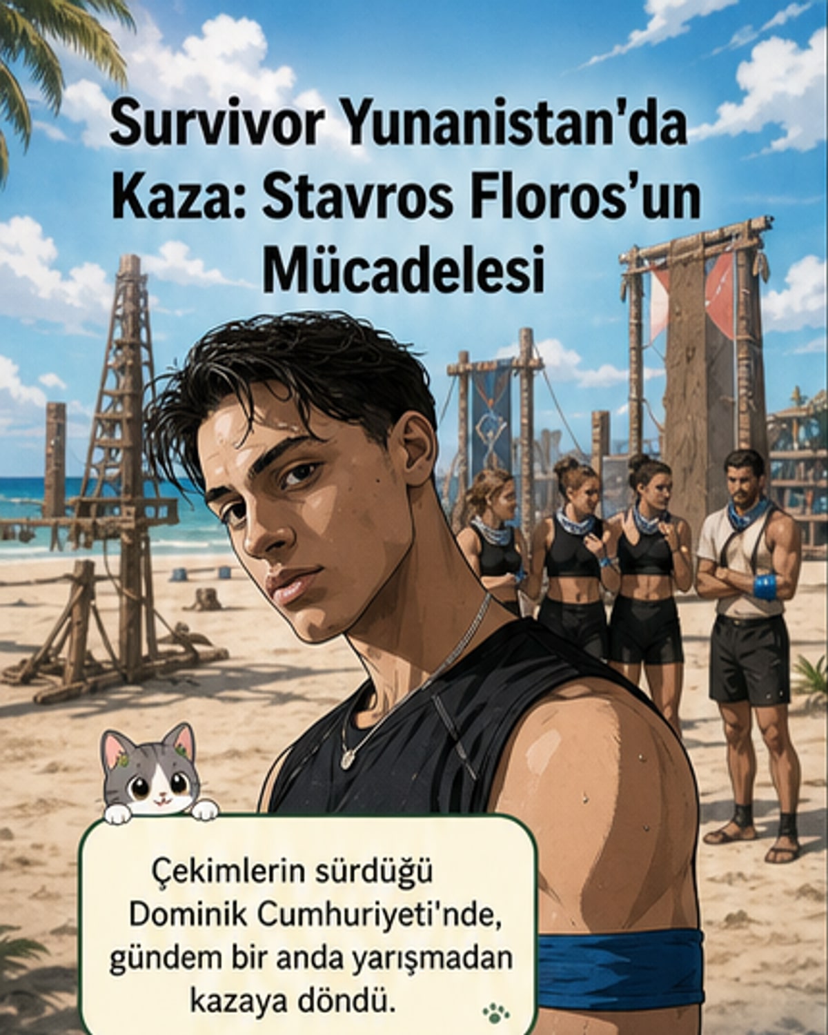Survivor yarışmacısı ağır yaralandı