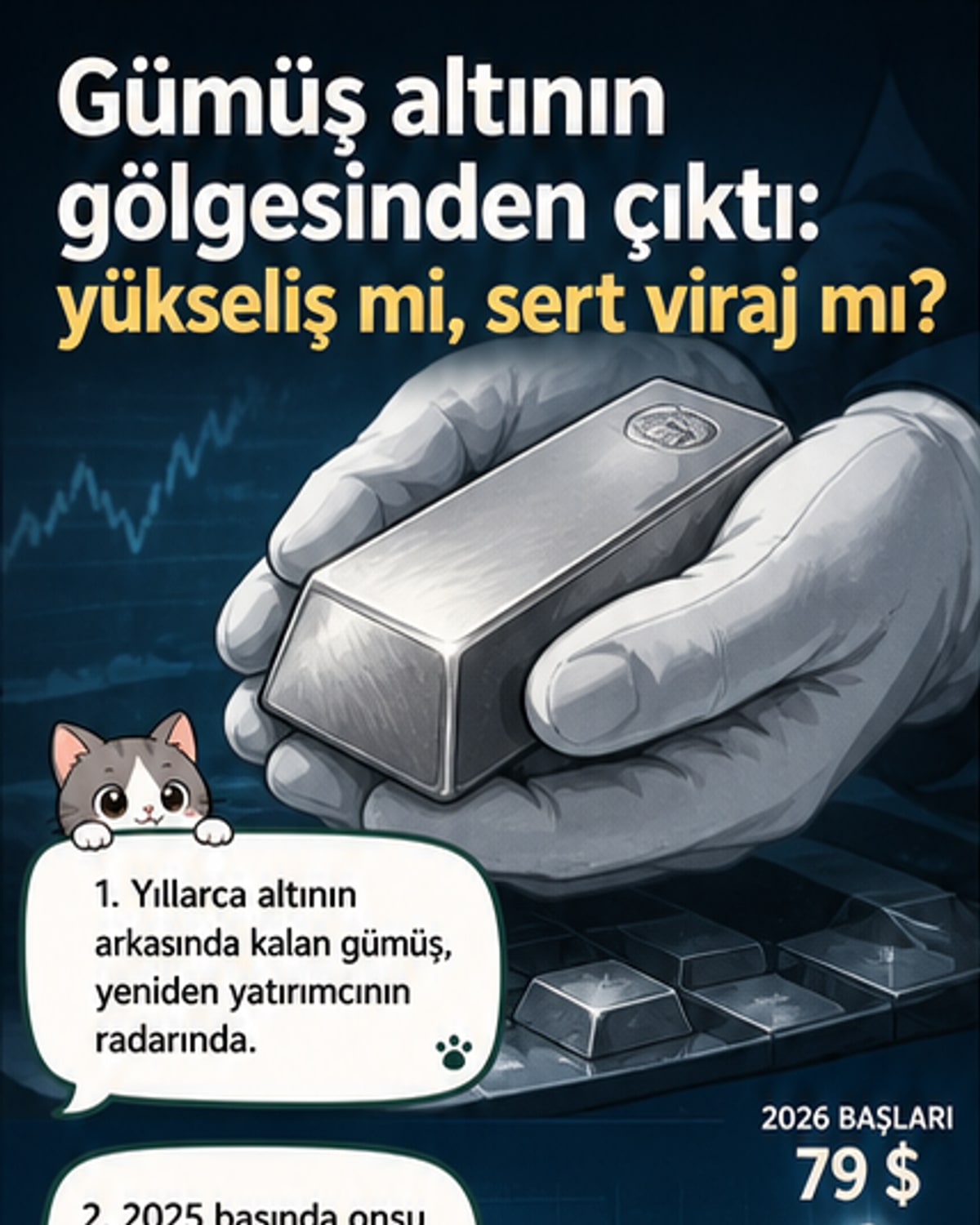Gümüş, altının gölgesinden çıktı