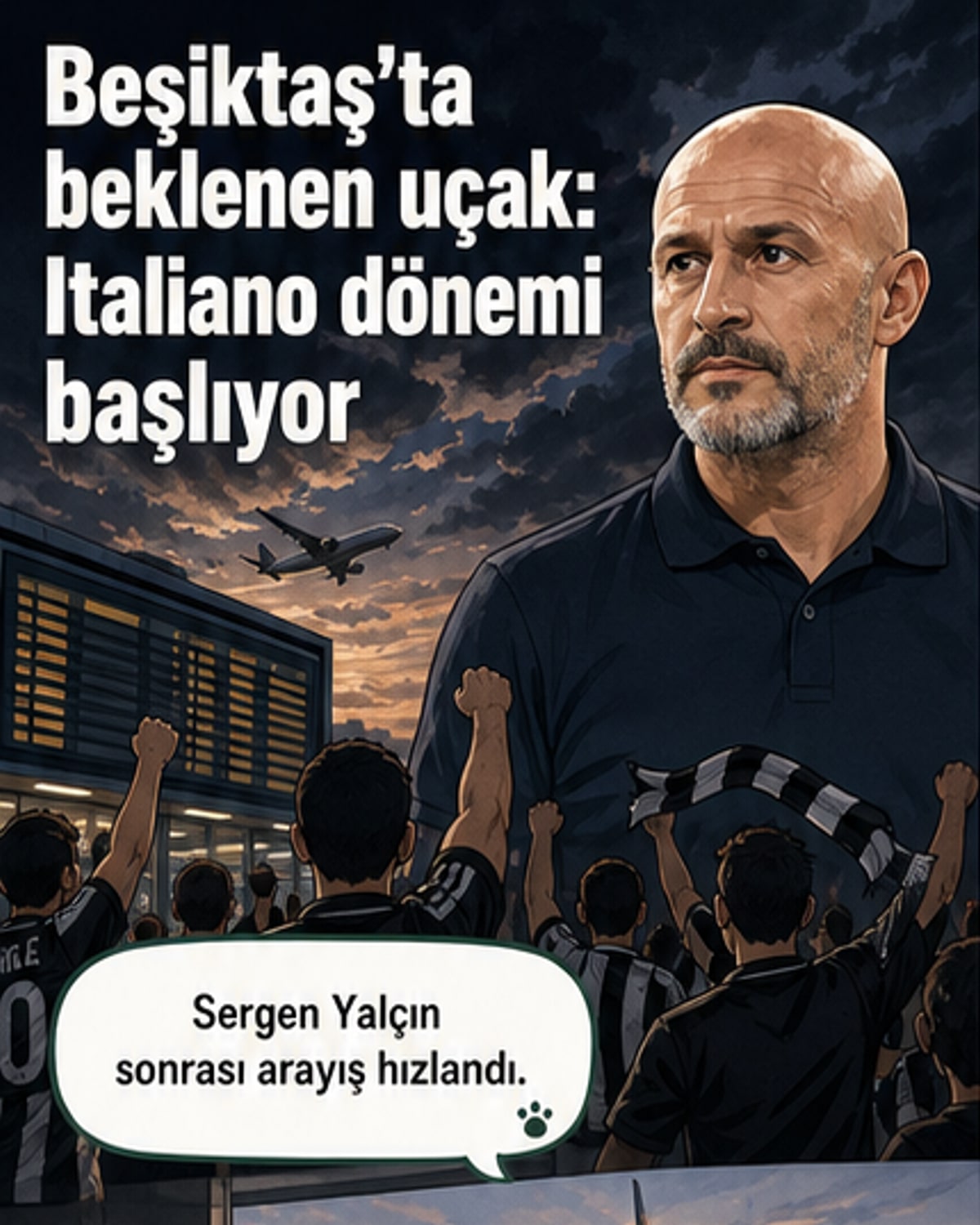 Beşiktaş, Vincenzo Italiano'yu açıkladı