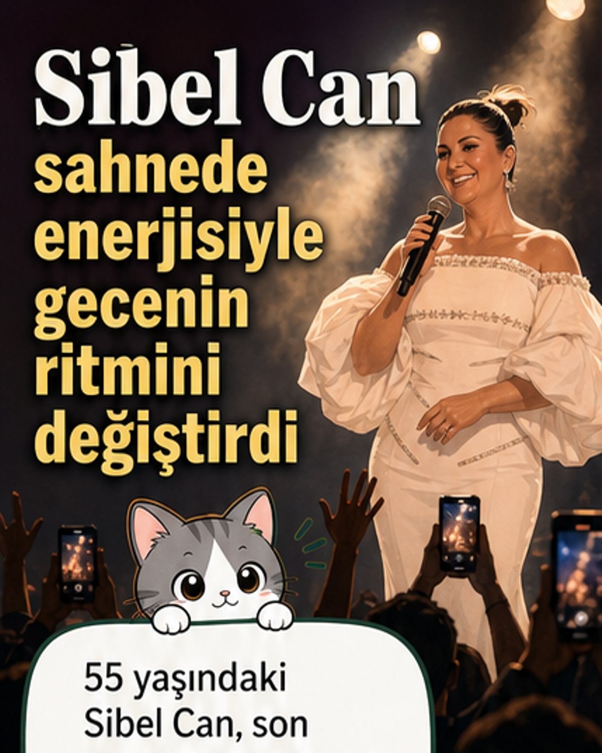 Sibel Can'ın enerjik konseri sosyal medyada gündem oldu