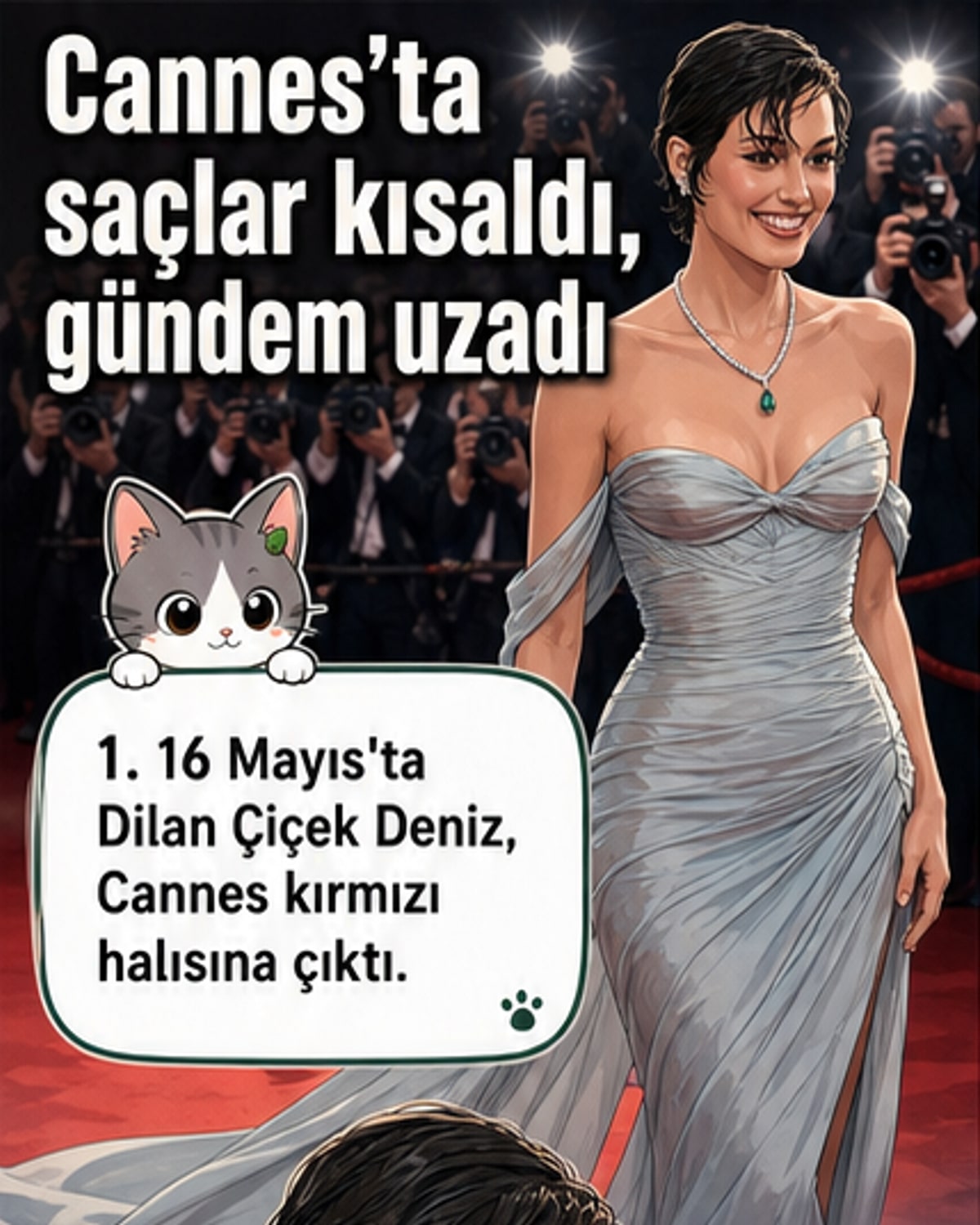 Dilan Çiçek Deniz'de cesur imaj değişimi