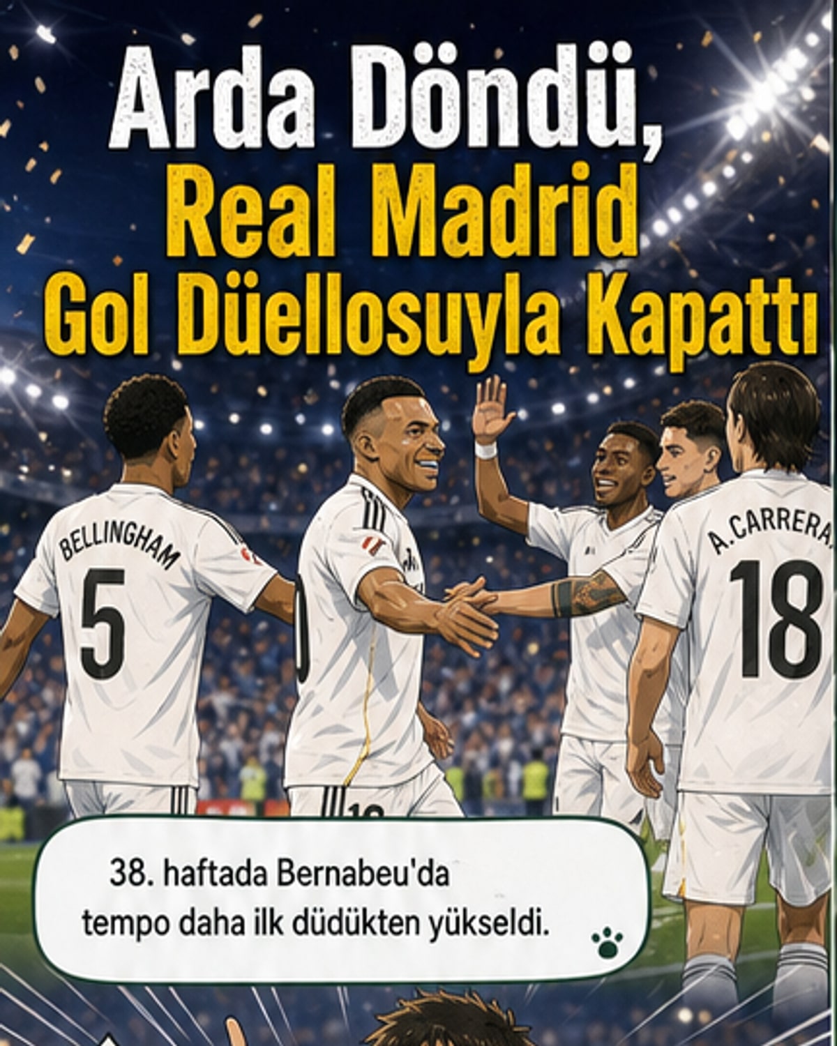 Real Madrid, sezonu 4-2 kazanarak bitirdi