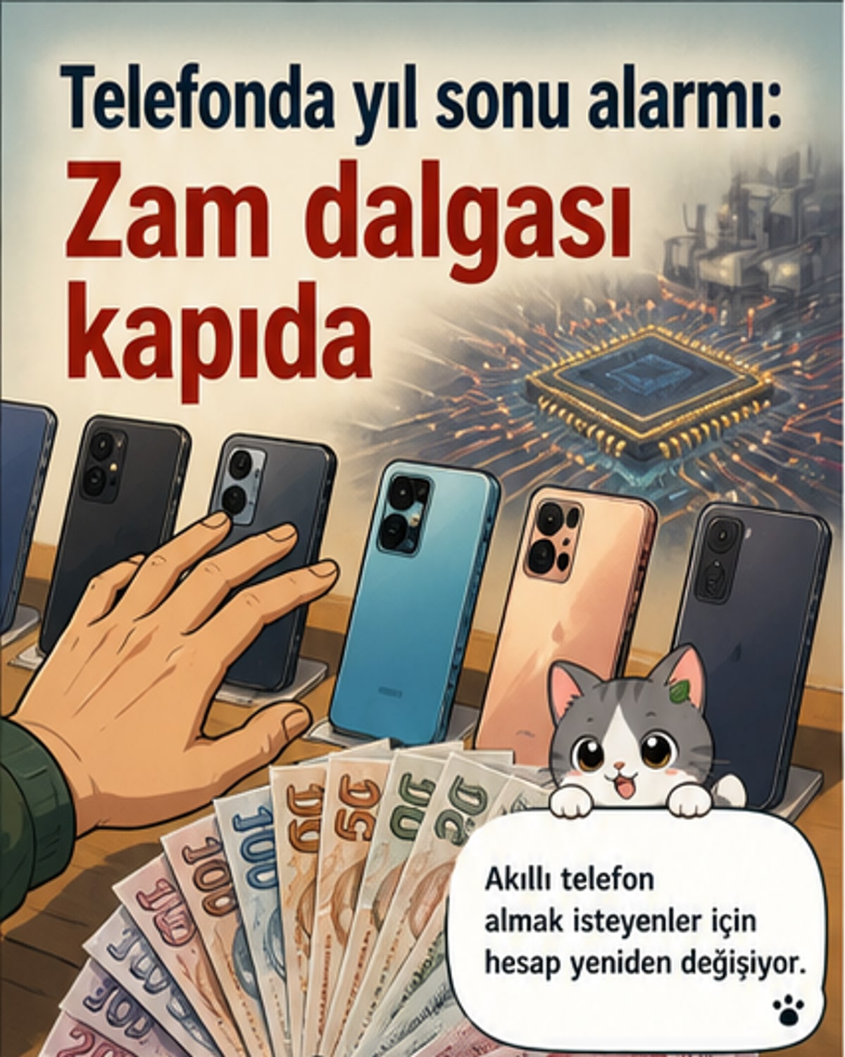 Akıllı telefonlara %40'a varan zam