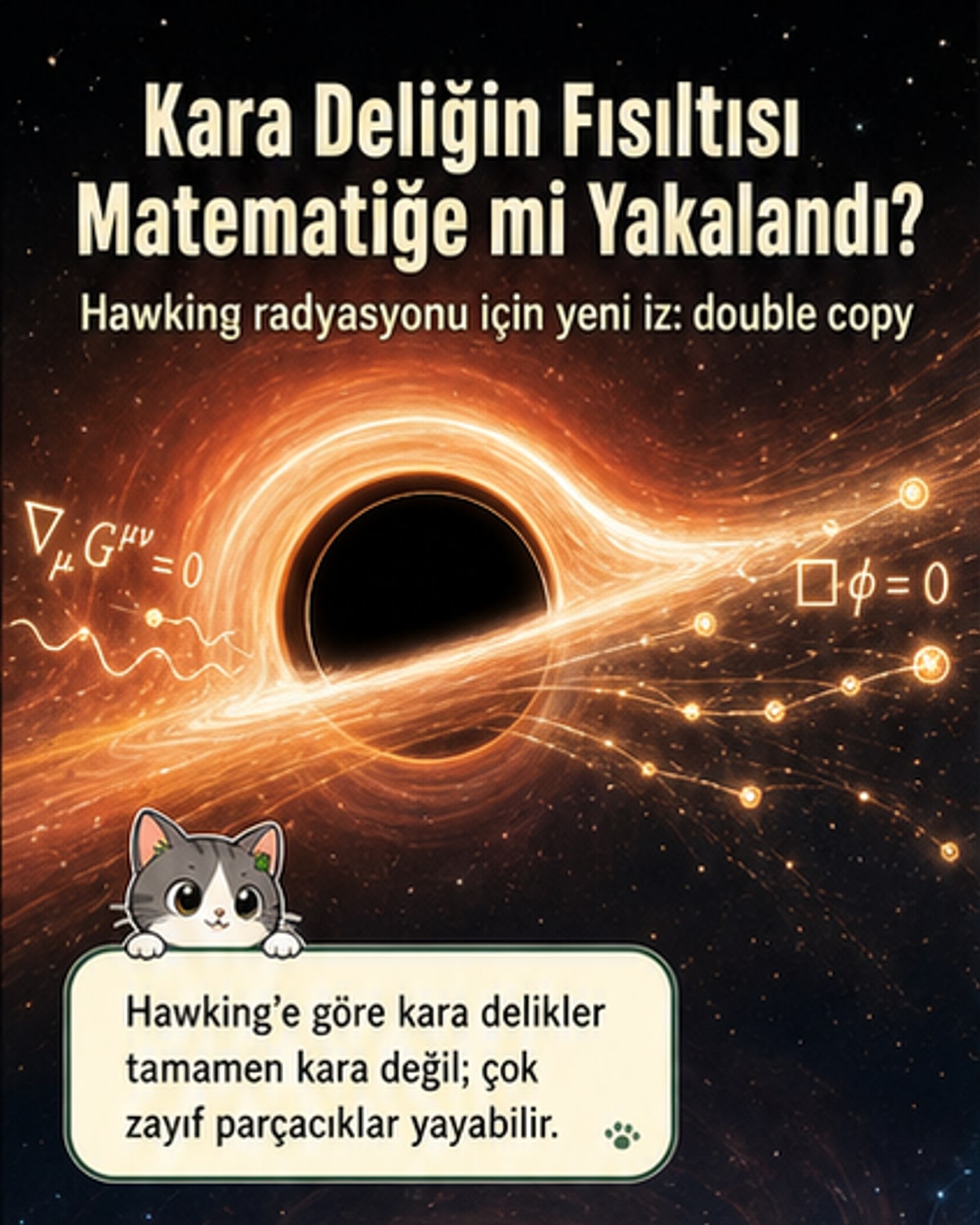 Kara deliklerin bilgi gizemi çözülüyor mu?