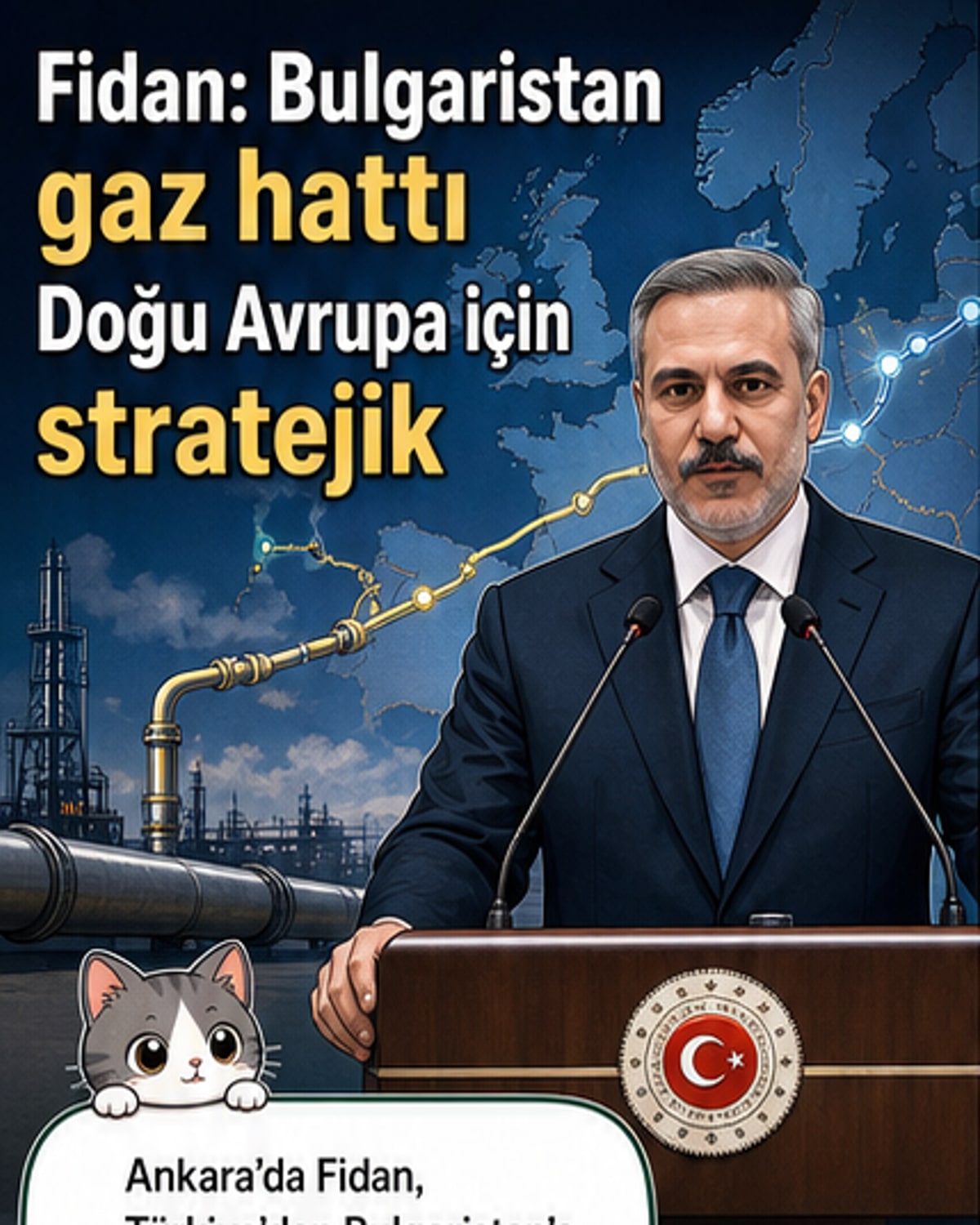 Türkiye-Bulgaristan doğalgaz iş birliği