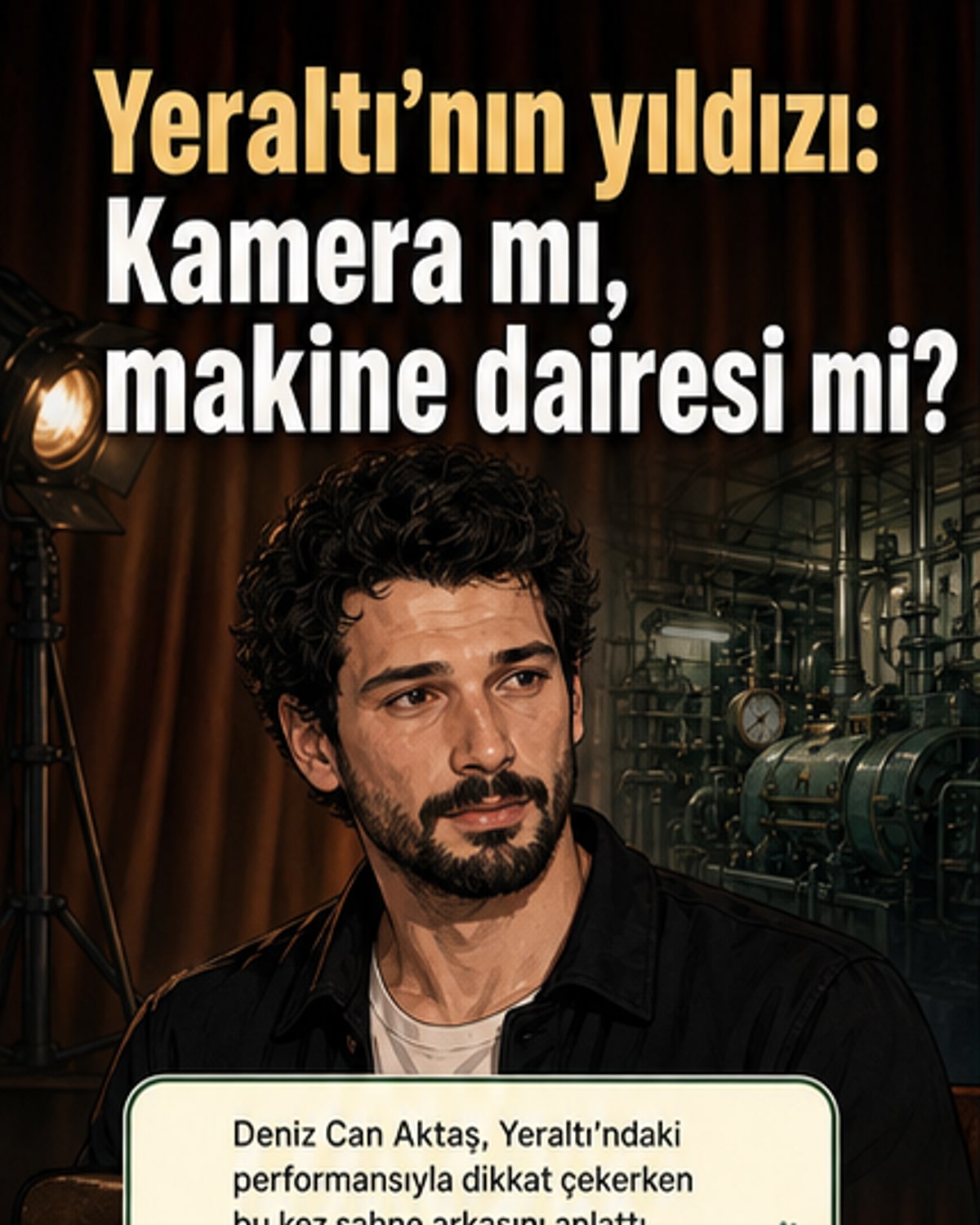 Deniz Can Aktaş'ın ikinci mesleği